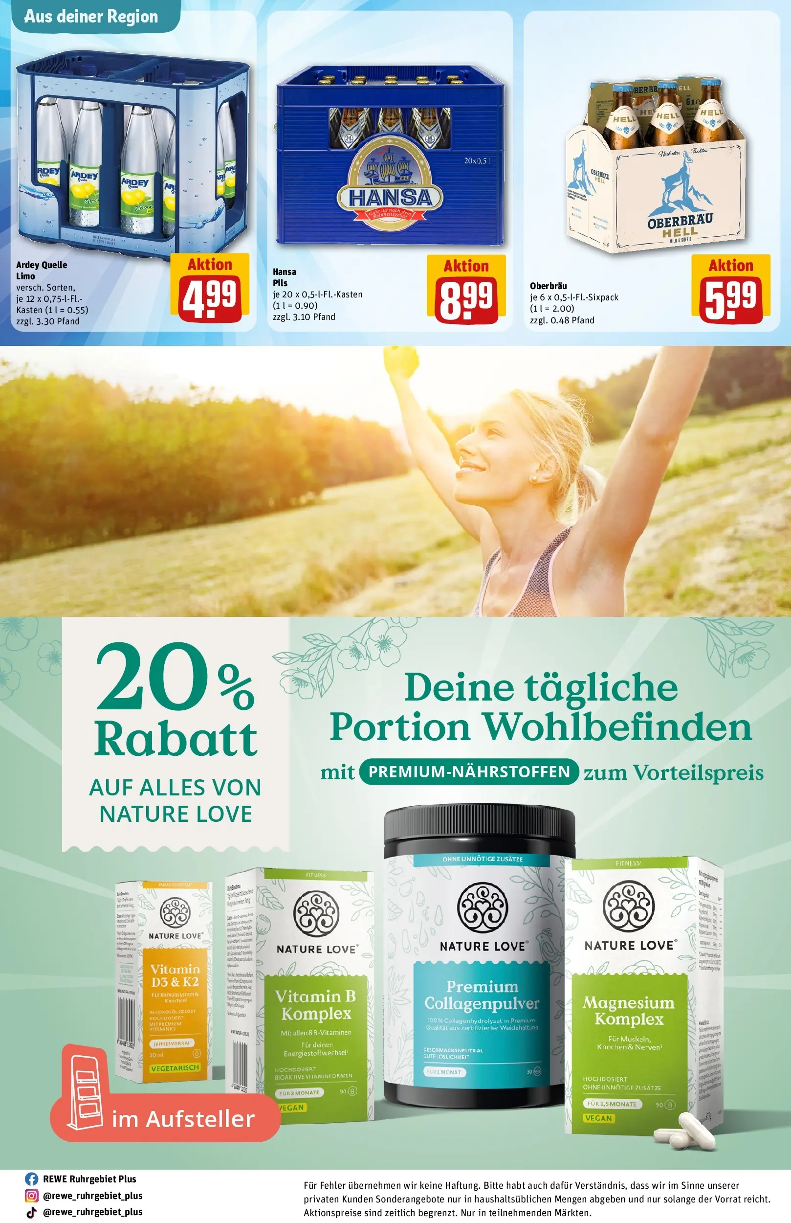 REWE Prospekt ab 30.03.2026 zum Blättern » Angebote | Seite: 34 | Produkte: Pils