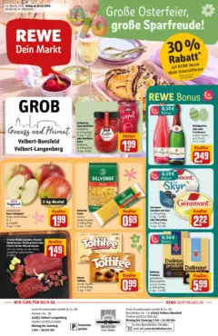 Rewe Prospekt Velbert	 ab 30.03.2026 gültig