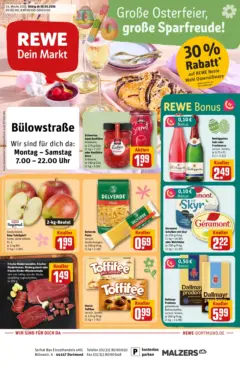 Rewe Prospekt Dortmund ab 30.03.2026 gültig Rewe Prospekt Dortmund ab 30.03.2026 gültig