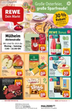Rewe Prospekt Mülheim An Der Ruhr	 ab 30.03.2026 gültig