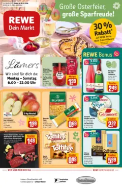 Rewe Prospekt Weeze ab 30.03.2026 gültig Rewe Prospekt Weeze ab 30.03.2026 gültig