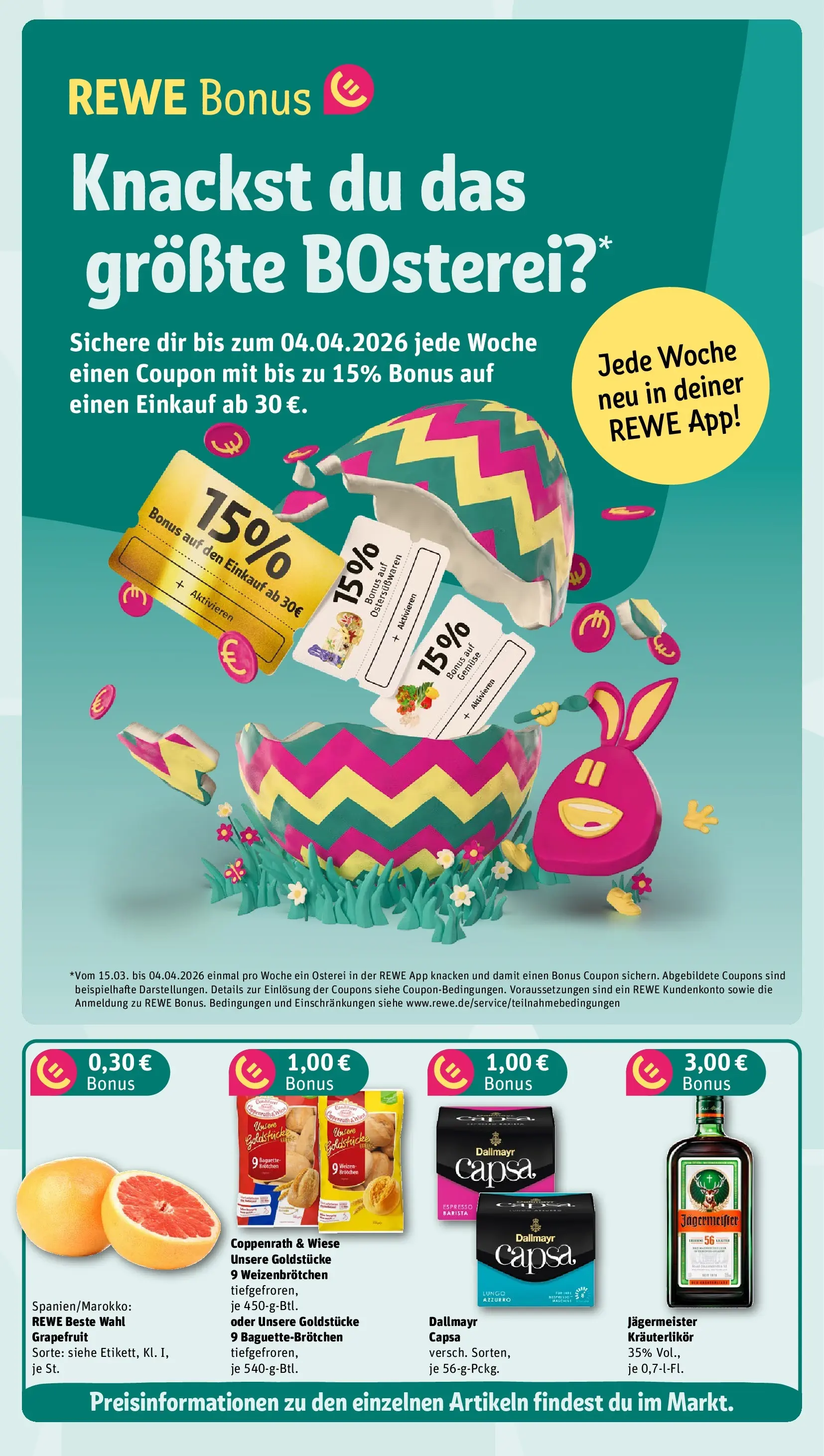 REWE Prospekt ab 30.03.2026 zum Blättern » Angebote | Seite: 3