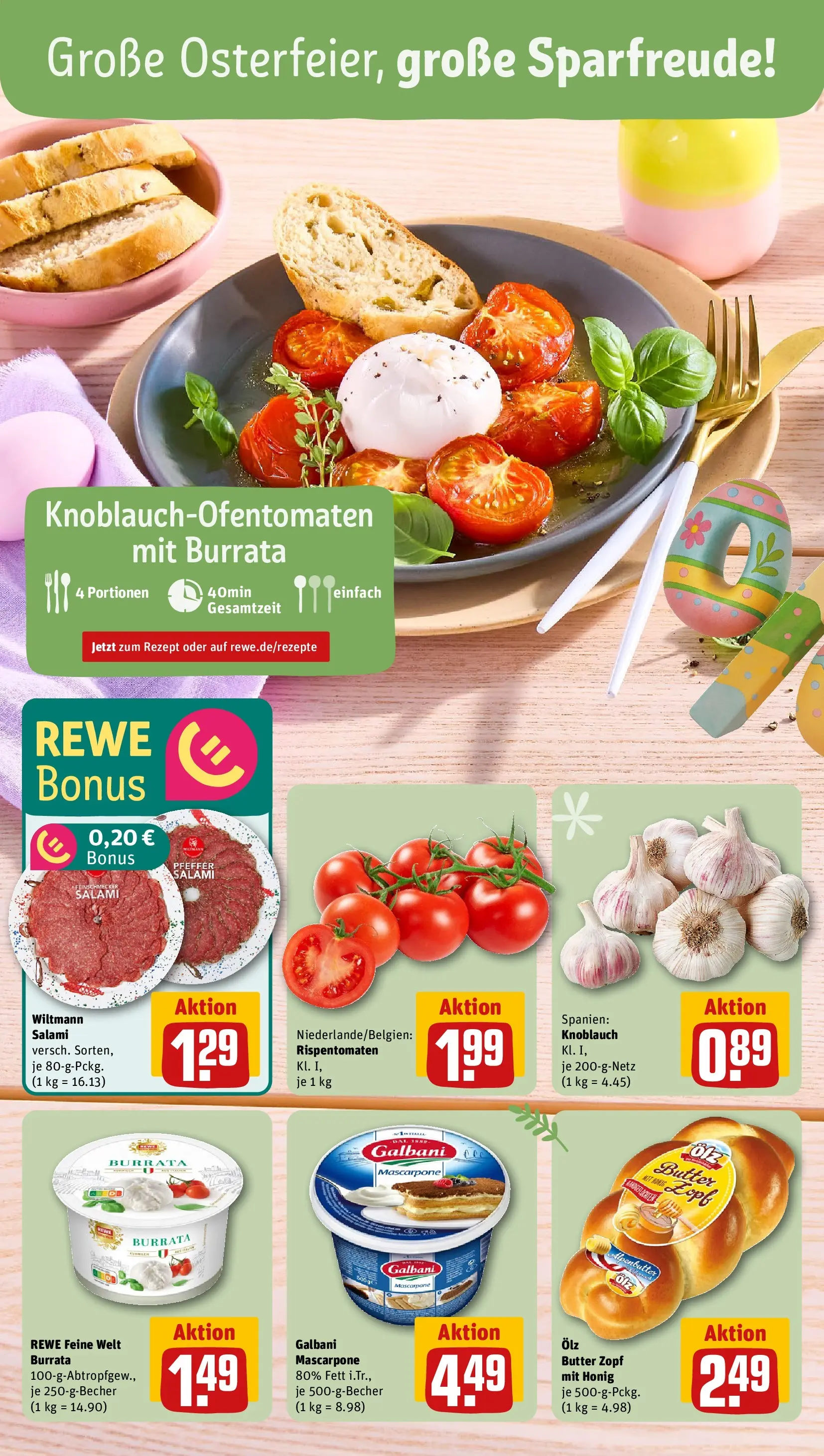 REWE Prospekt ab 29.03.2026 zum Blättern » Angebote | Seite: 4