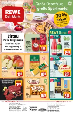 Rewe Prospekt Bergkamen	 ab 30.03.2026 gültig