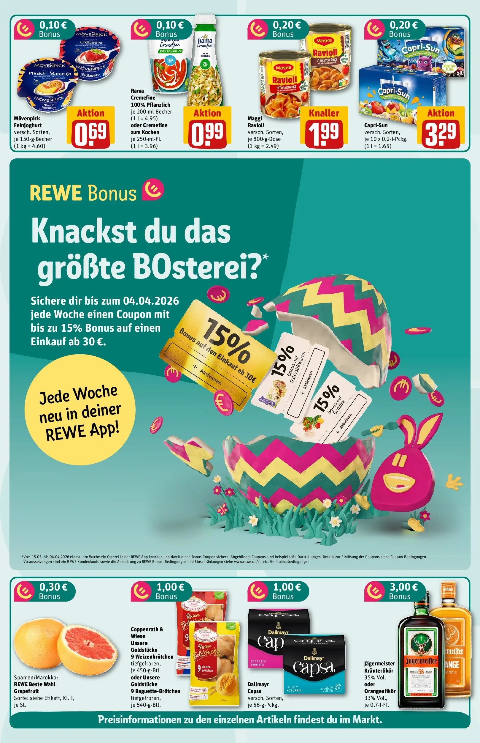 REWE Prospekt ab 30.03.2026 zum Blättern » Angebote | Seite: 2