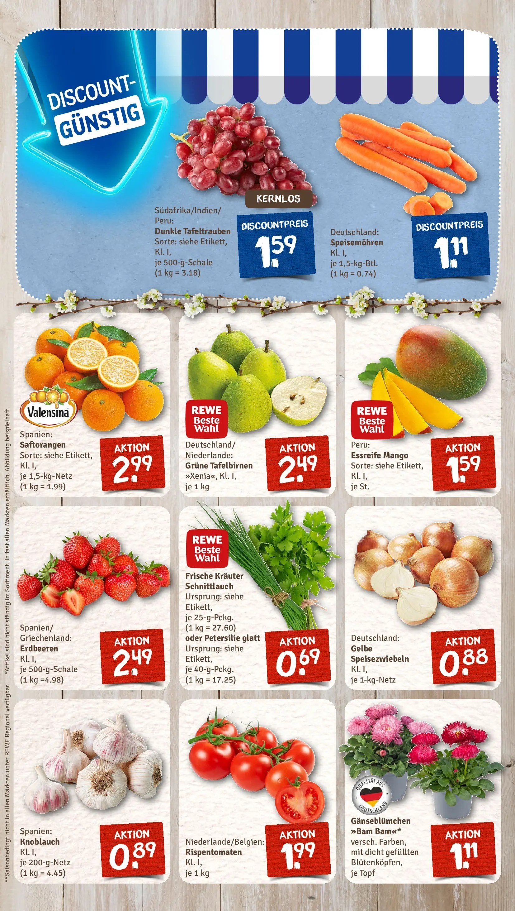 REWE Prospekt ab 30.03.2026 zum Blättern » Angebote | Seite: 6