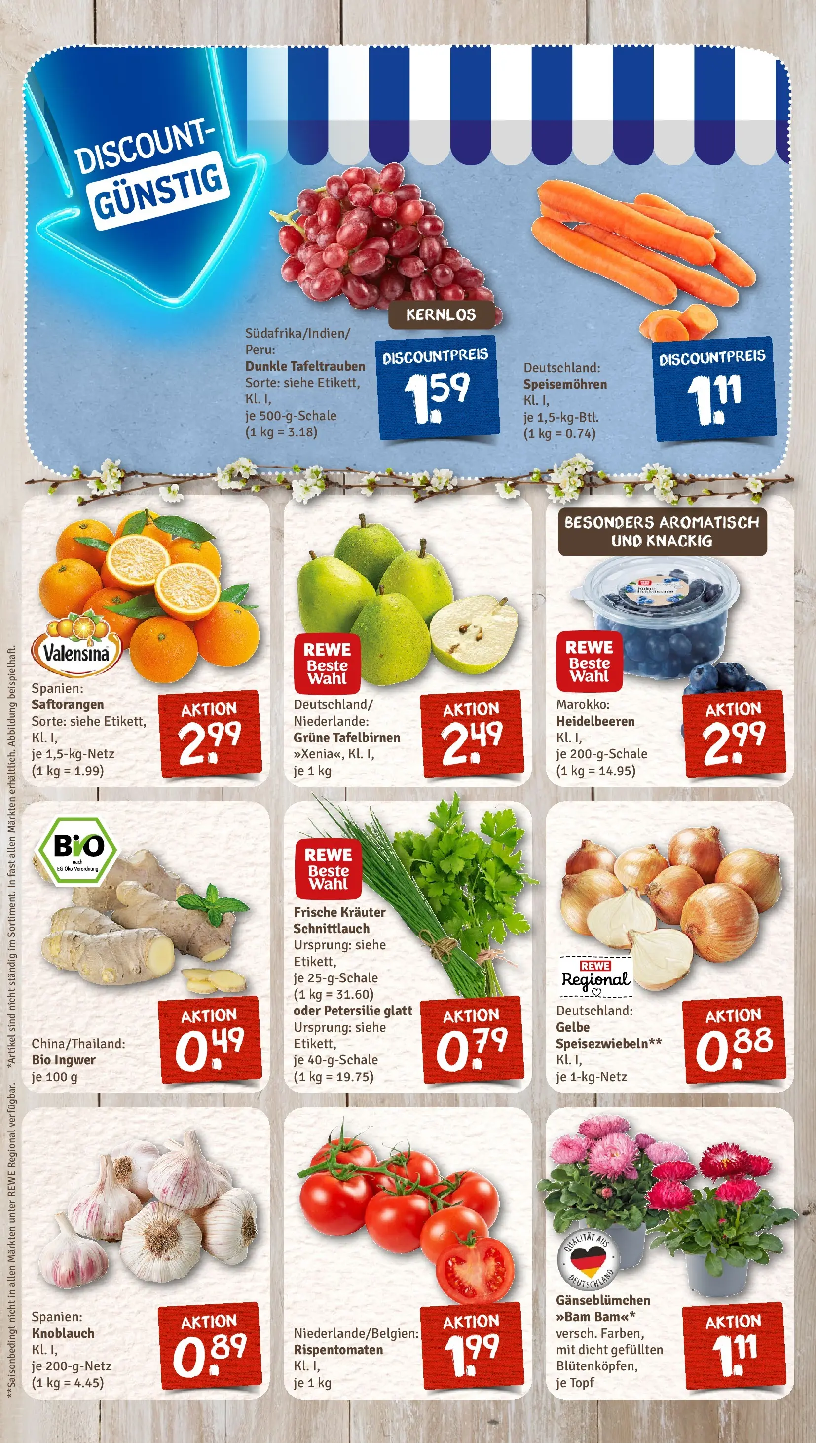 REWE Prospekt ab 30.03.2026 zum Blättern » Angebote | Seite: 6