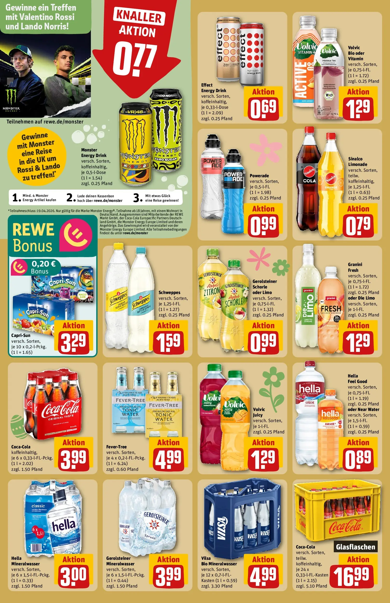 REWE Prospekt ab 30.03.2026 zum Blättern » Angebote | Seite: 26 | Produkte: Capri sun, Äpfel, Limonade, Gerolsteiner