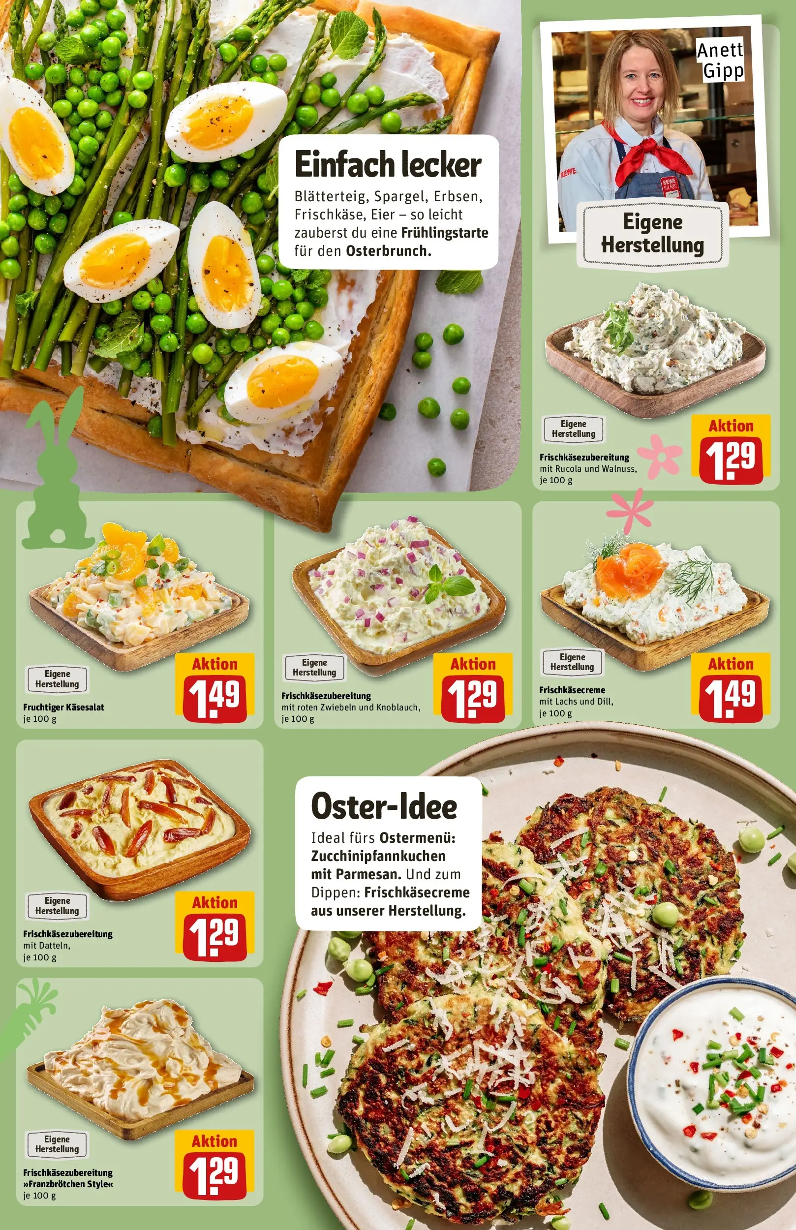 REWE Prospekt ab 30.03.2026 zum Blättern » Angebote | Seite: 17 | Produkte: Eier, Rucola, Zwiebeln, Knoblauch