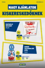 Metro: Nagy aj&aacute;nlatok kiskereskedőknek 2026 M&aacute;rcius - 2026.03.31 napig