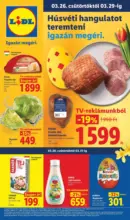 Lidl: Akci&oacute;s &uacute;js&aacute;g 13. h&eacute;t - 2026.03.26 napt&oacute;l