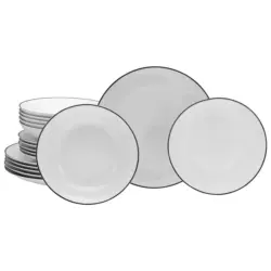 CreaTable Tafelservice Luna Black Line