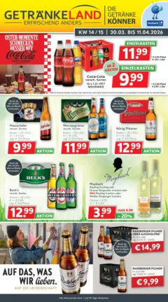 Getränkeland Prospekt Sandesneben ab 30.03.2026 gültig | Seite: 3