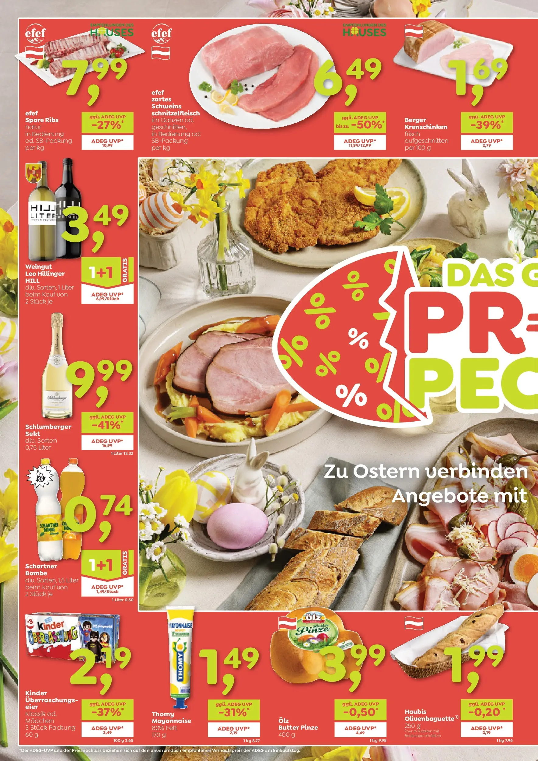 ADEG Möderbrugg, St. Jakob/Breitenau, Leoben von 26.03.2026 - Aktuelle Angebote | Seite: 2 | Produkte: Mayonnaise, Butter, Eier