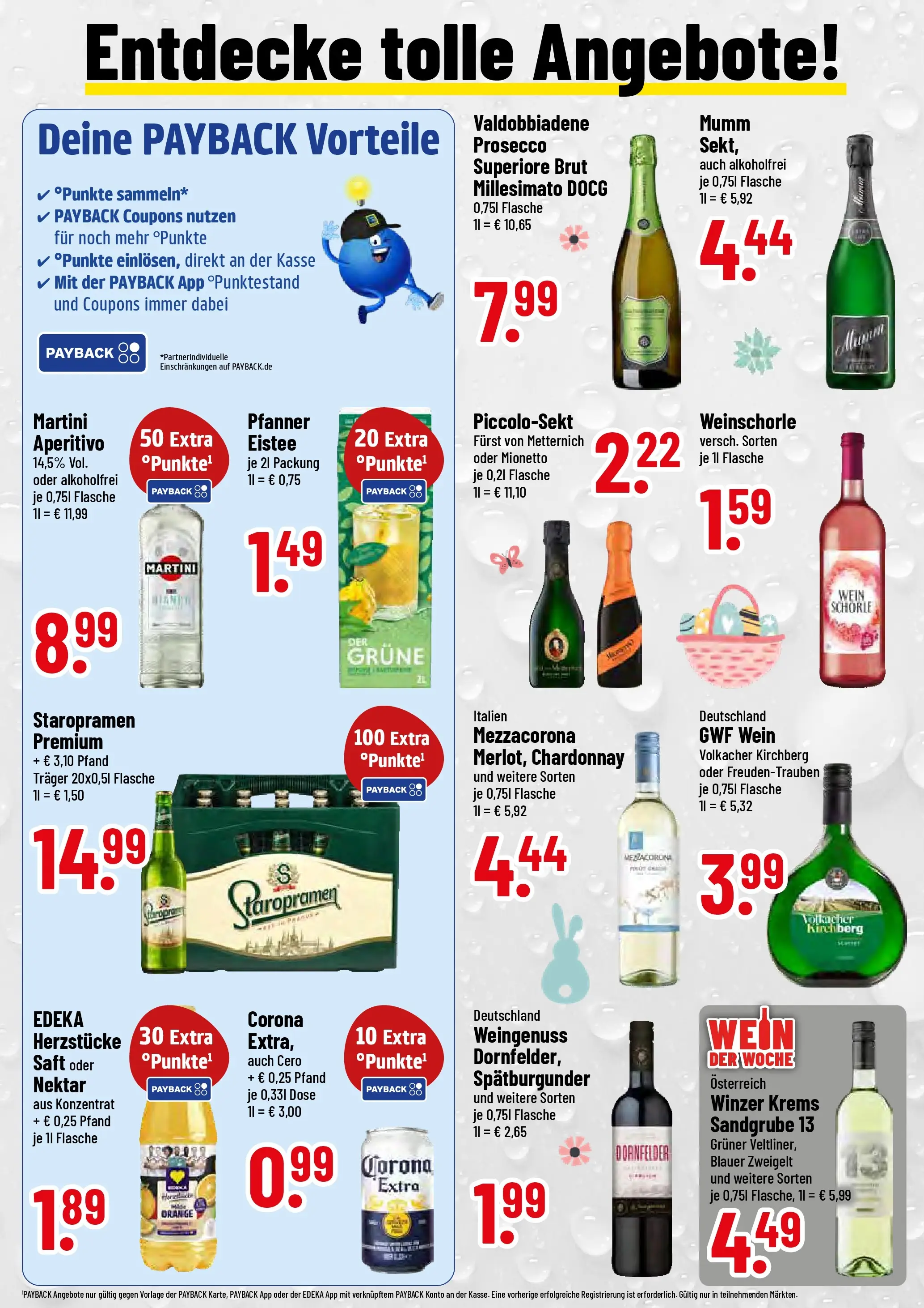 Trinkgut Prospekt Cham	 (ab 30.03.2026) » Angebote online | Seite: 2 | Produkte: Martini, Weinschorle, Saft, Wein