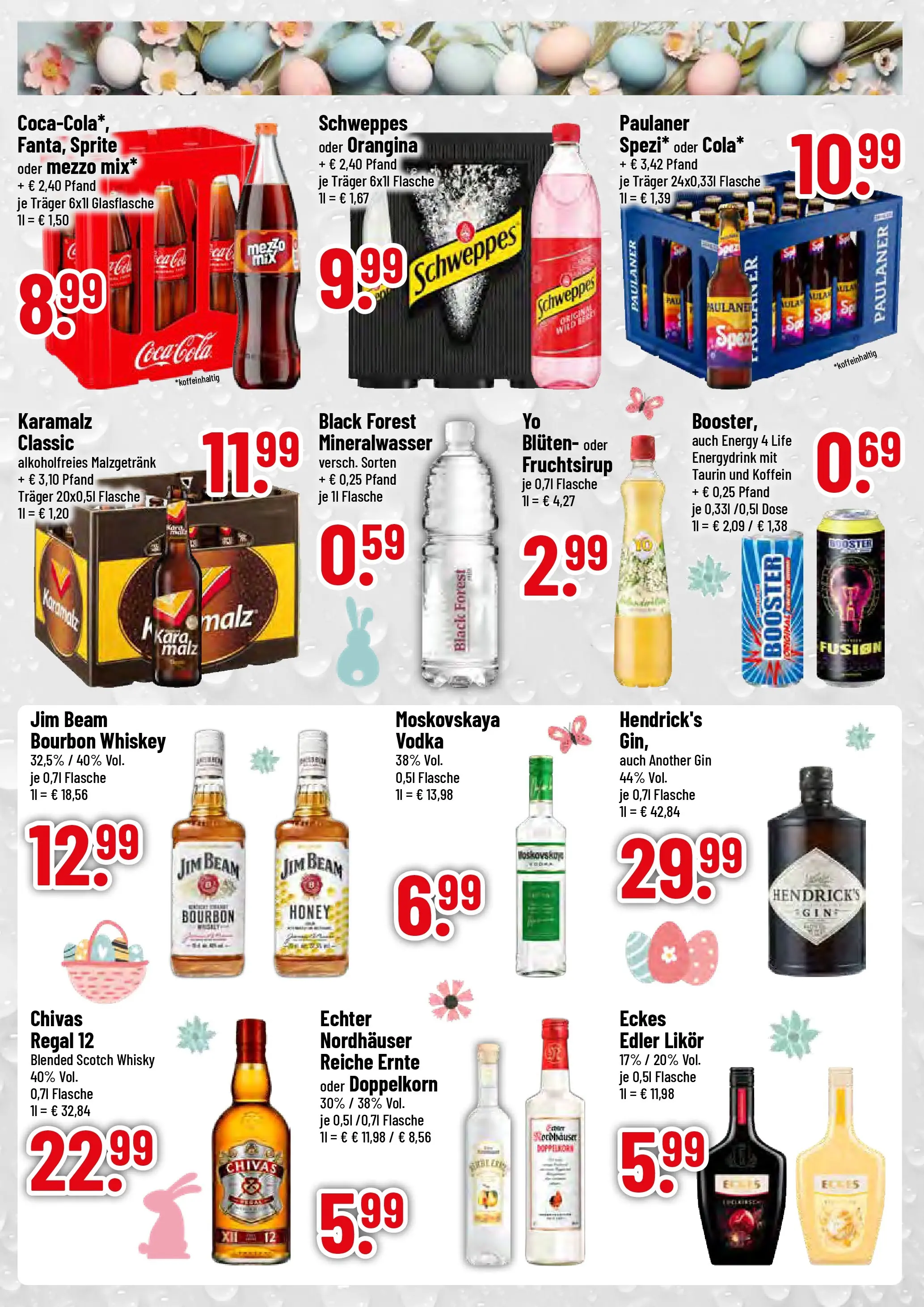 Trinkgut Prospekt Cham	 (ab 30.03.2026) » Angebote online | Seite: 3 | Produkte: Coca cola, Regal, Mineralwasser, Bourbon