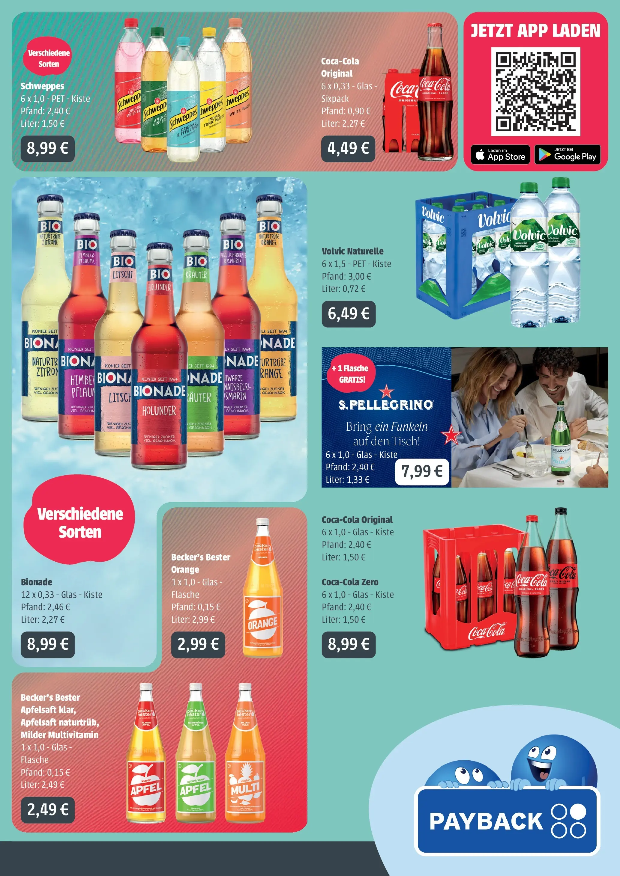 Angebote - Getränke Ellerkamp: Getränkeangebote (ab 29.03.2026) zum Blättern | Seite: 3 | Produkte: Coca cola, Apfelsaft, Zucker, Zitrone