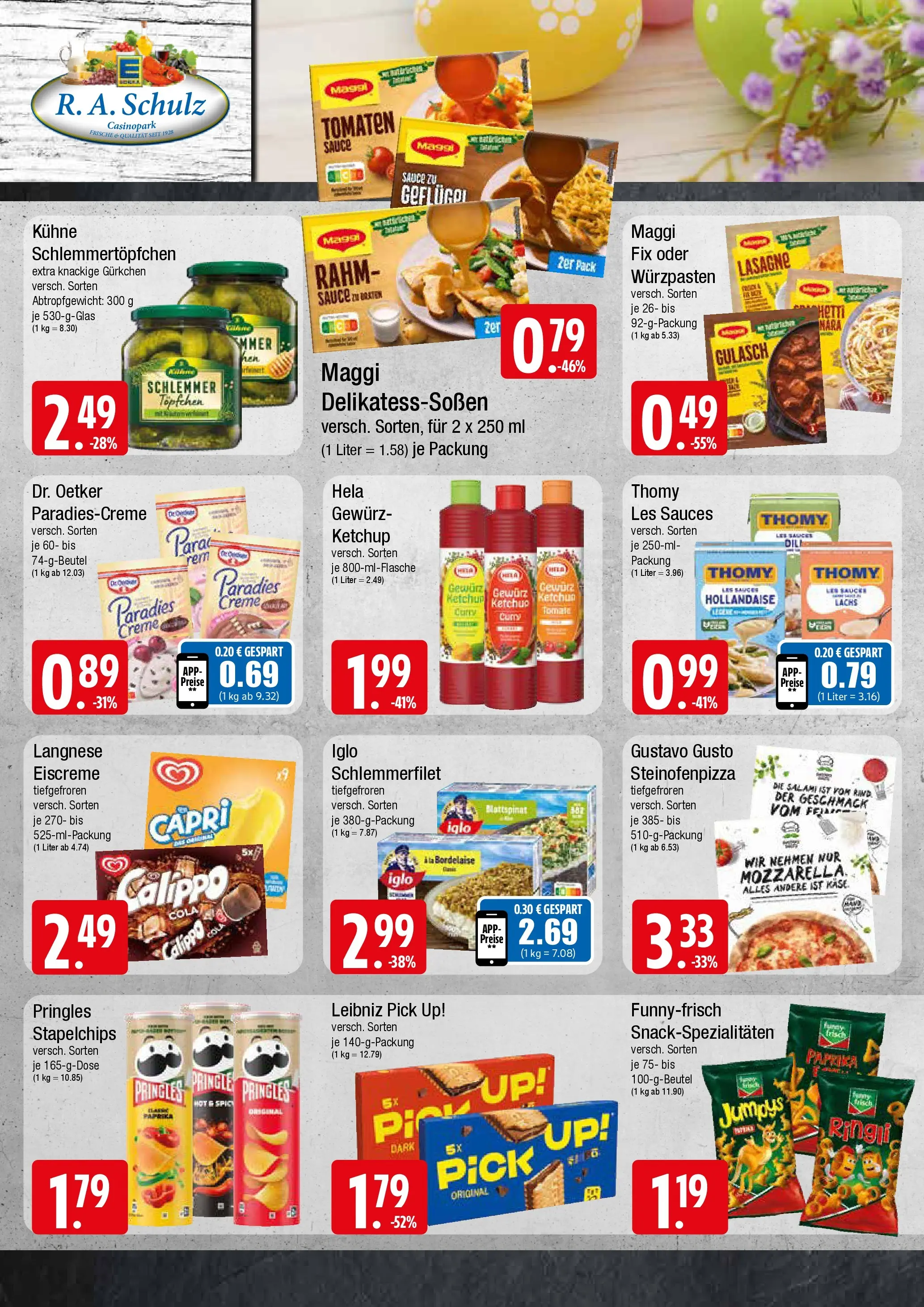 Edeka prospekt Wentorf	 (ab 30.03.2026) » Angebote Online | Seite: 6 | Produkte: Mozzarella, Tomaten, Paprika, Maggi fix