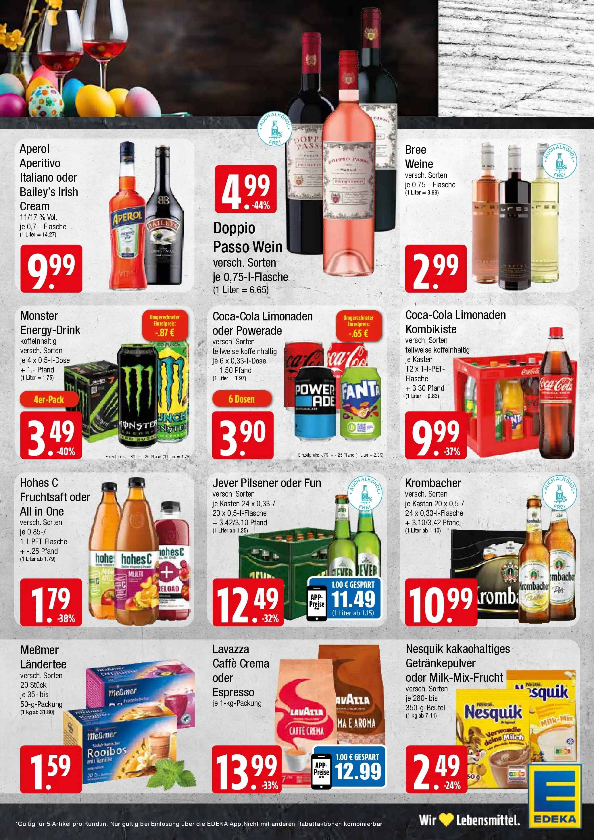 Edeka prospekt Wentorf	 (ab 30.03.2026) » Angebote Online | Seite: 7 | Produkte: Lavazza, Cola, Jever, Krombacher