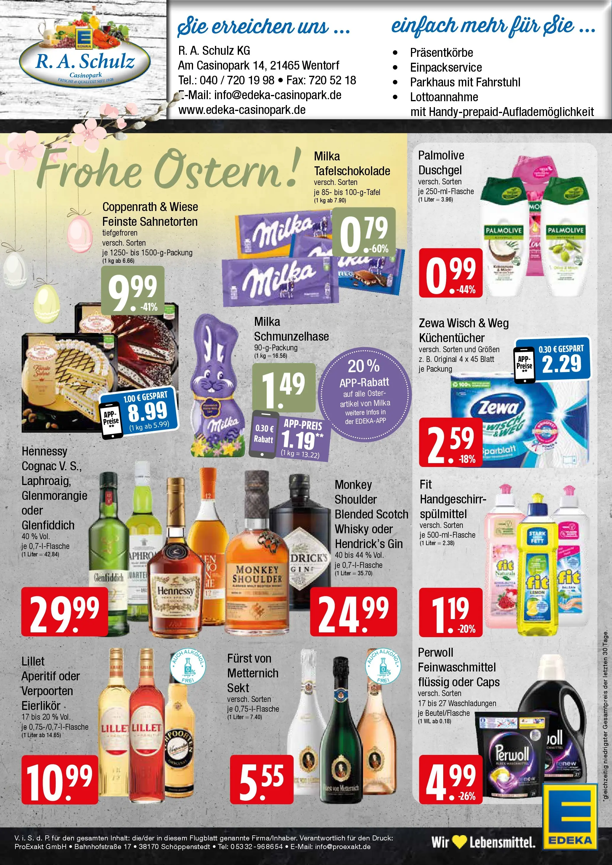 Edeka prospekt Wentorf	 (ab 30.03.2026) » Angebote Online | Seite: 8 | Produkte: Whisky, Furst von metternich, Perwoll, Lillet