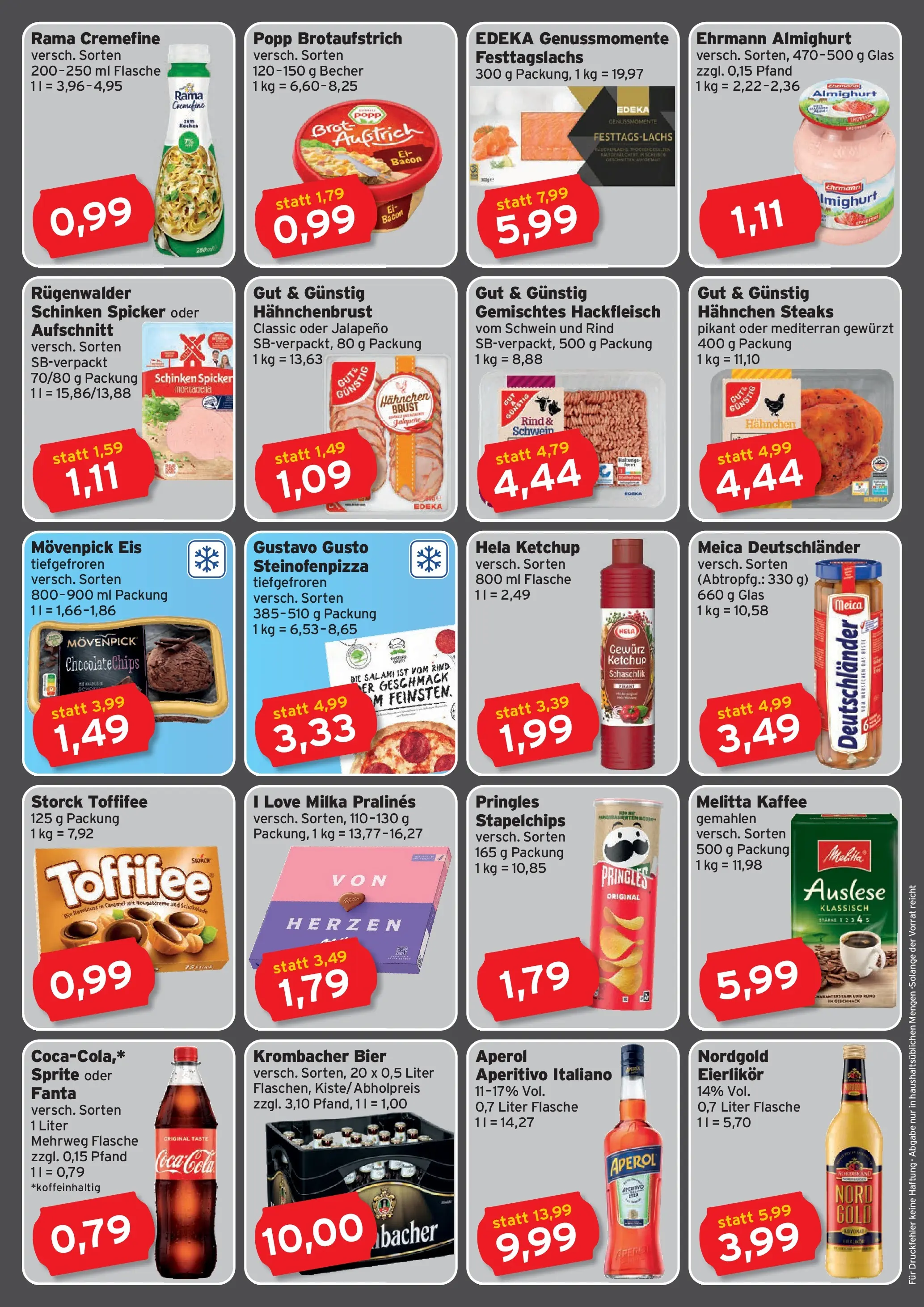 Edeka prospekt Rostock	 (ab 29.03.2026) » Angebote Online | Seite: 2 | Produkte: Movenpick eis, Schinken, Pringles, Chips