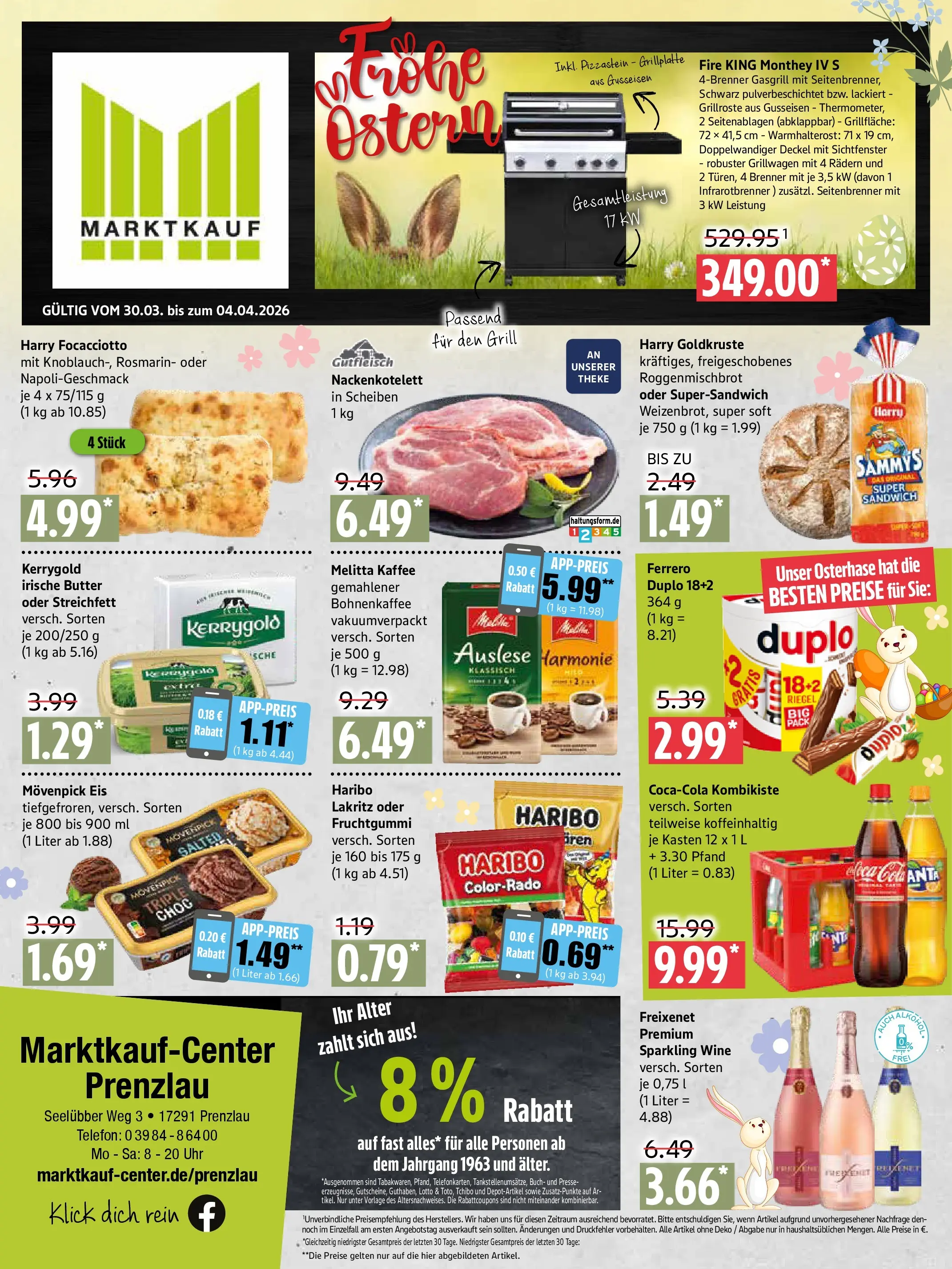 Angebote (ab 30.03.2026) » Angebote Online | Seite: 1 | Produkte: Melitta, Haribo, Kaffee, Freixenet