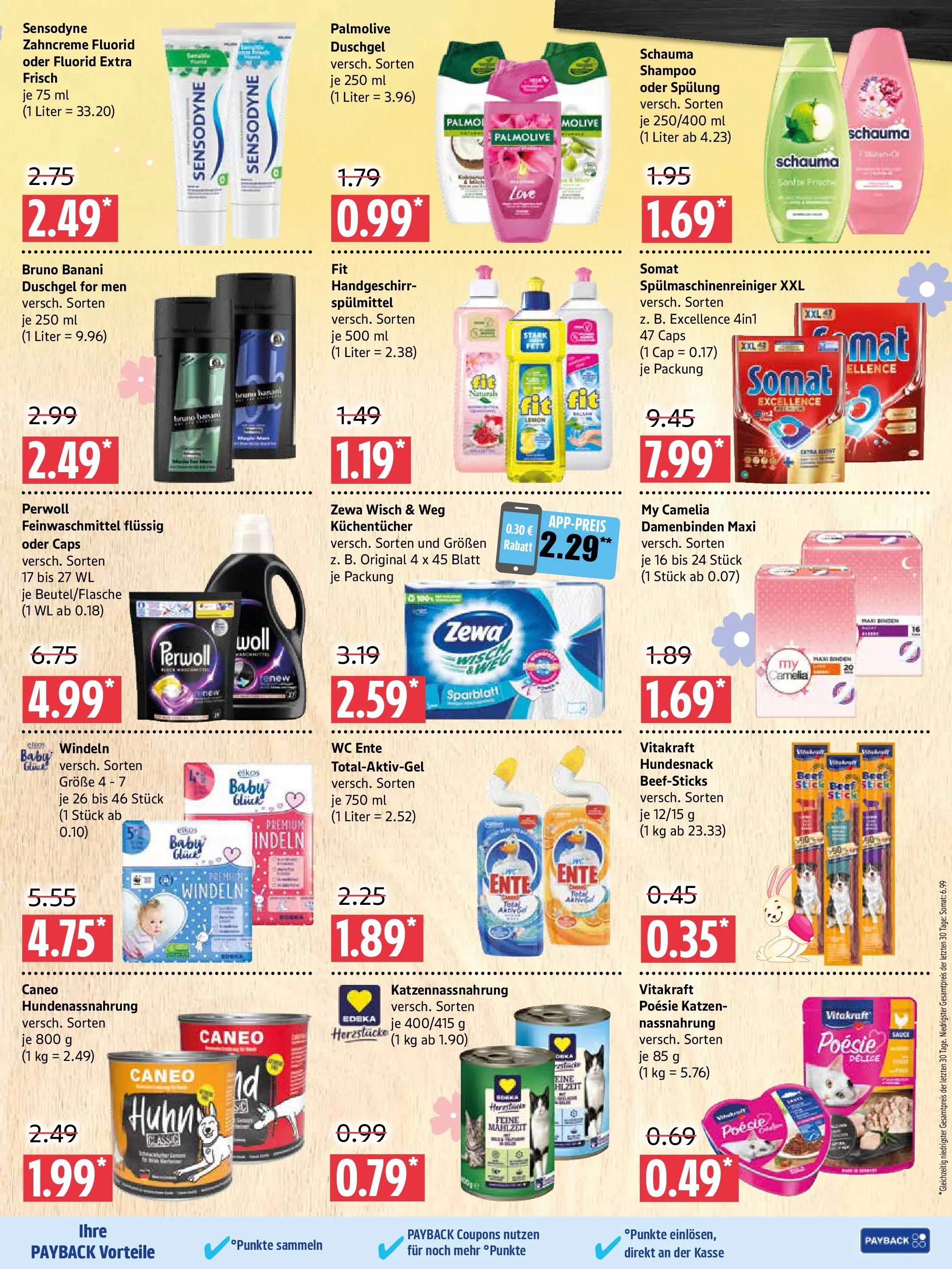 Angebote (ab 30.03.2026) » Angebote Online | Seite: 9 | Produkte: Schauma shampoo, Zewa, Shower Gel, Ente