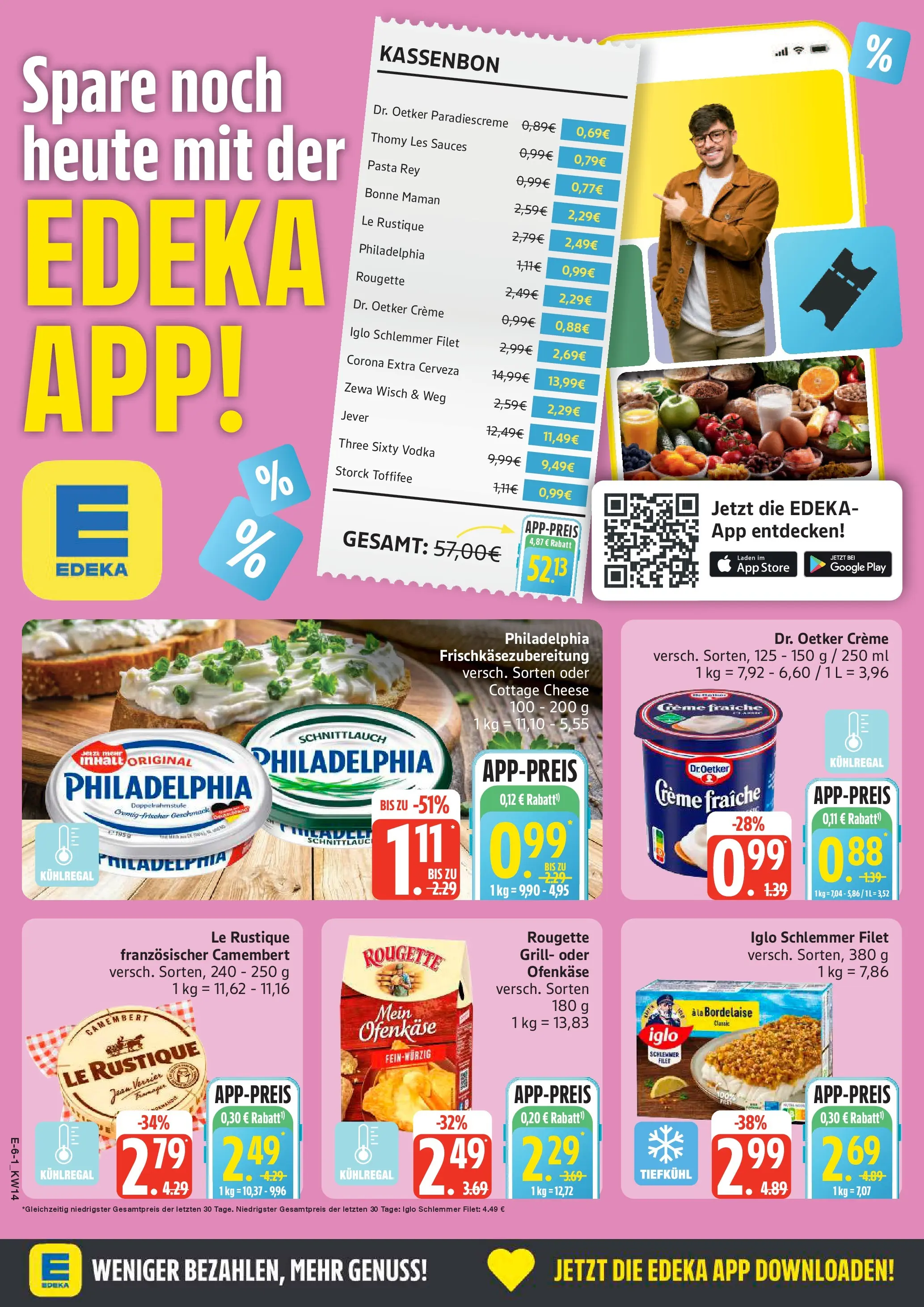 Angebote (ab 30.03.2026) » Angebote Online | Seite: 6 | Produkte: Philadelphia, Creme, Pasta, Vodka