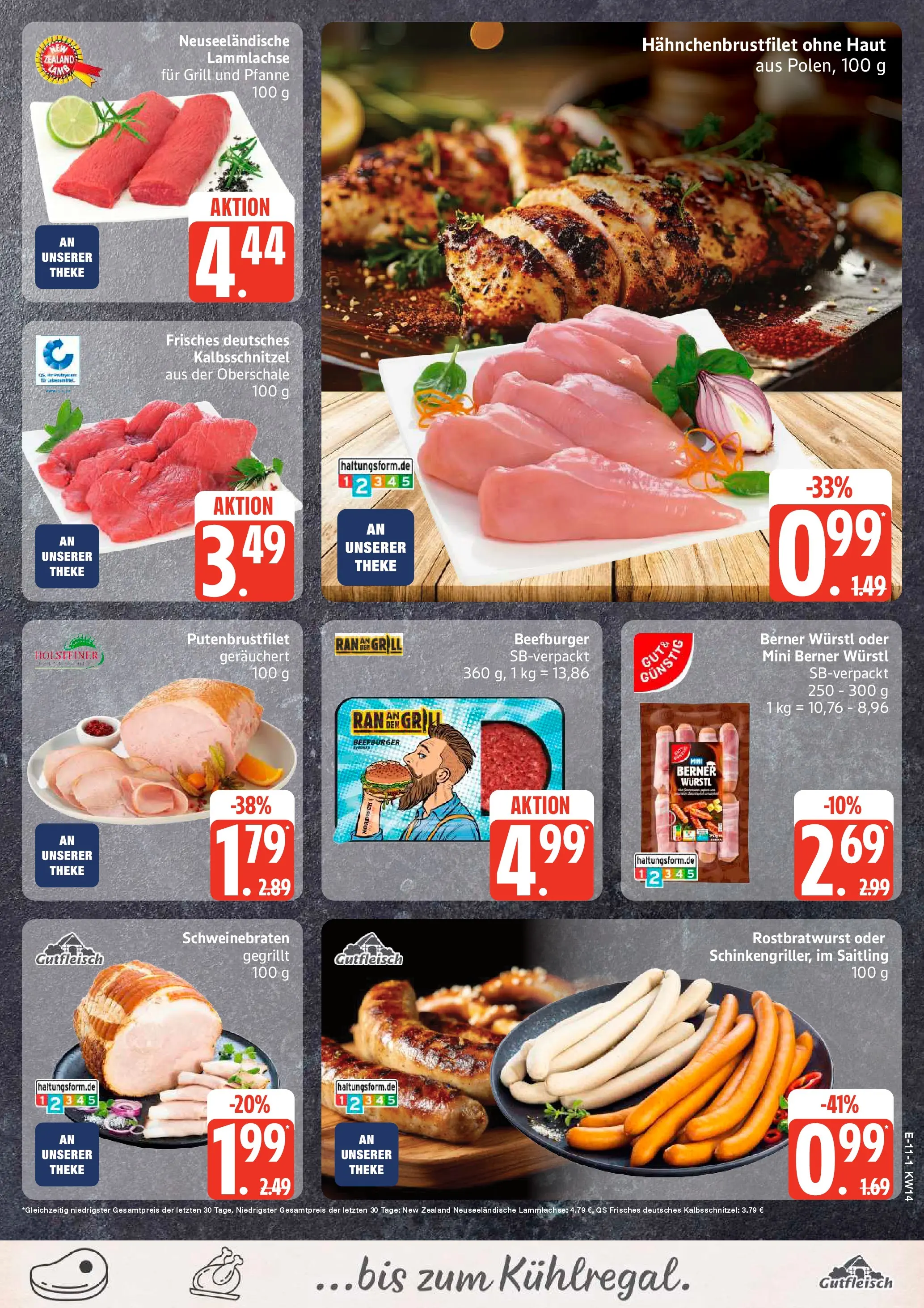 Angebote (ab 30.03.2026) » Angebote Online | Seite: 11 | Produkte: Grill, Theke, Würstl