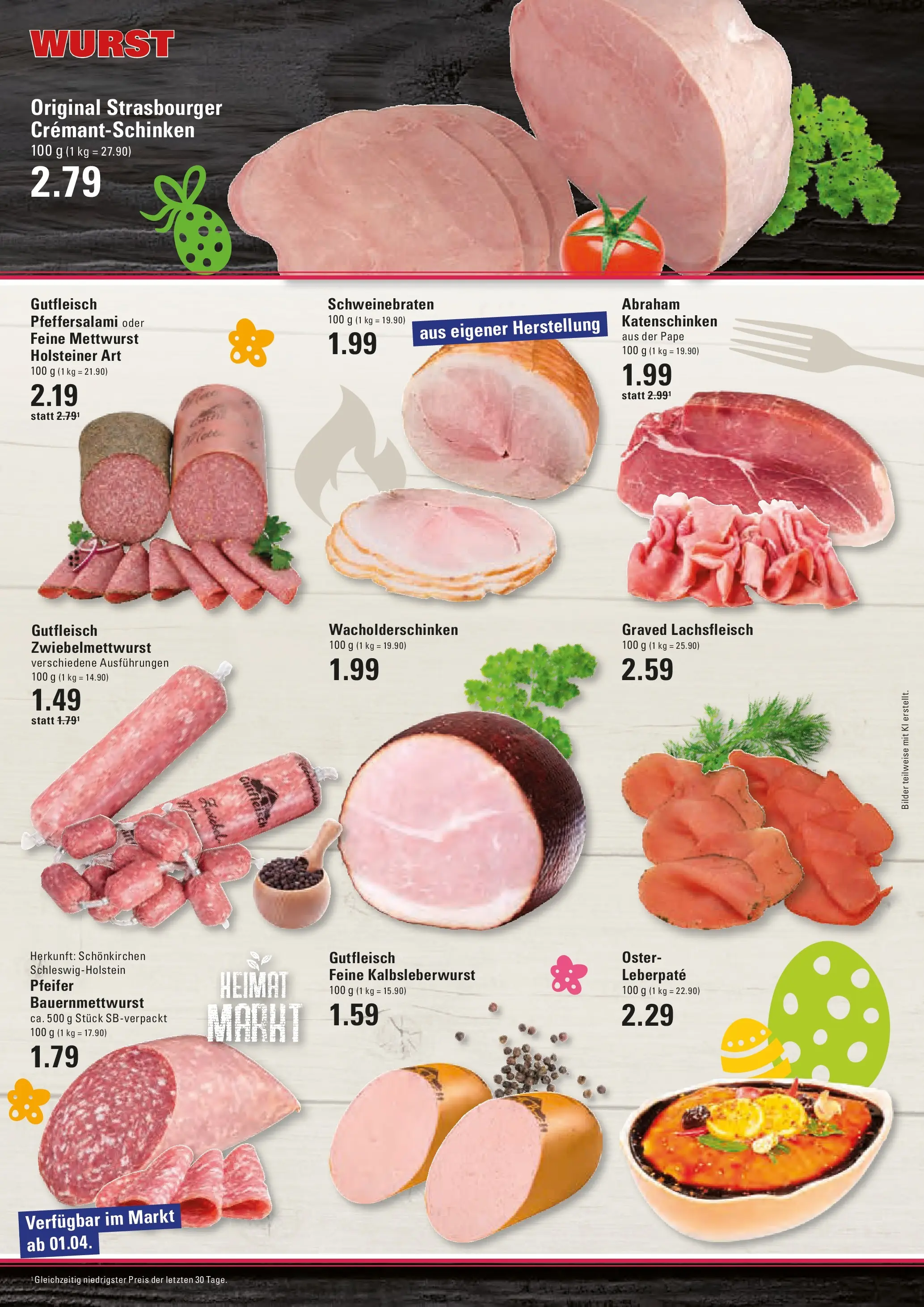 Edeka prospekt Stade	 (ab 30.03.2026) » Angebote Online | Seite: 5 | Produkte: Bilder, Wurst