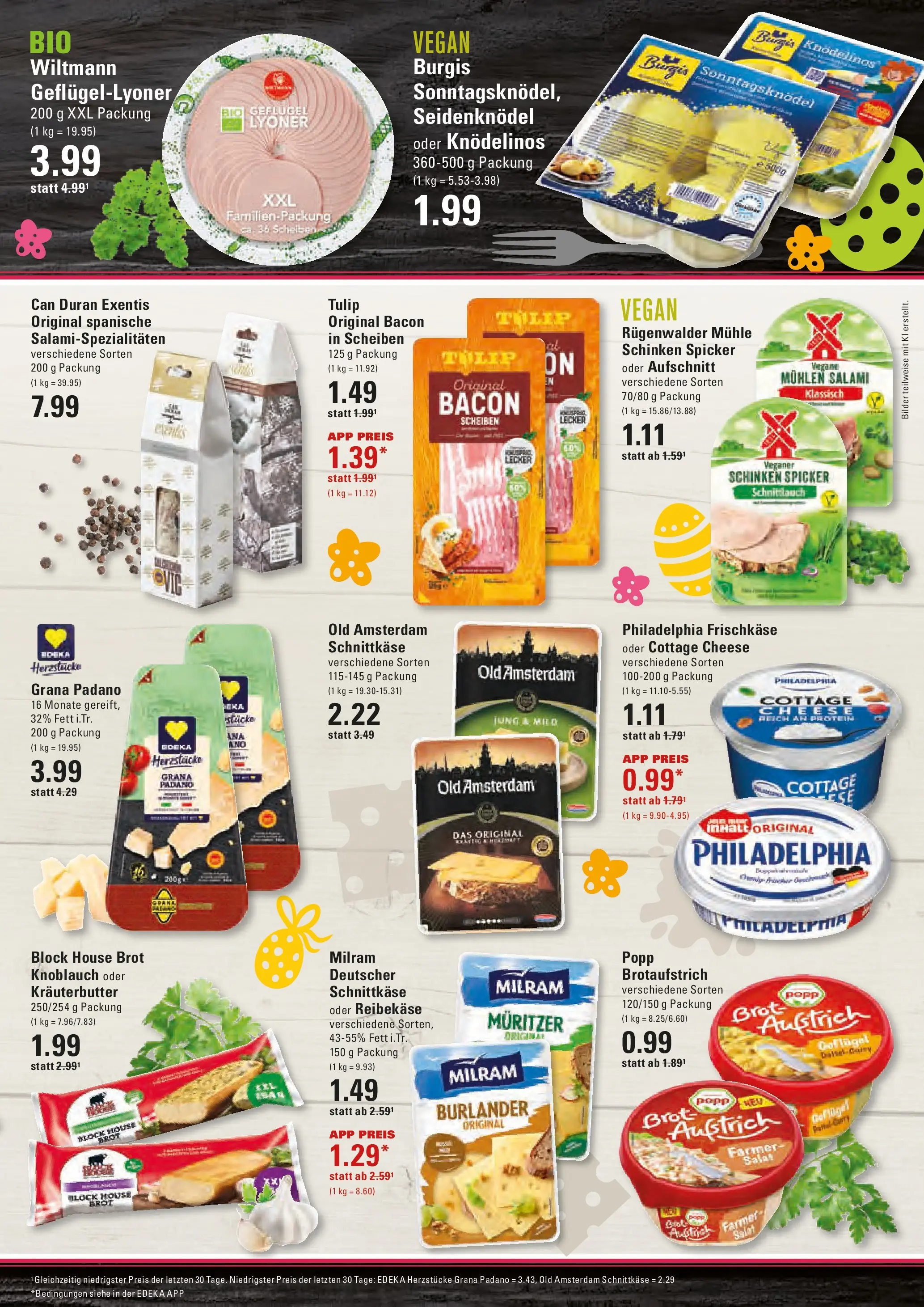 Edeka prospekt Stade	 (ab 30.03.2026) » Angebote Online | Seite: 9 | Produkte: Bilder, Brot, Schinken, Frischkase