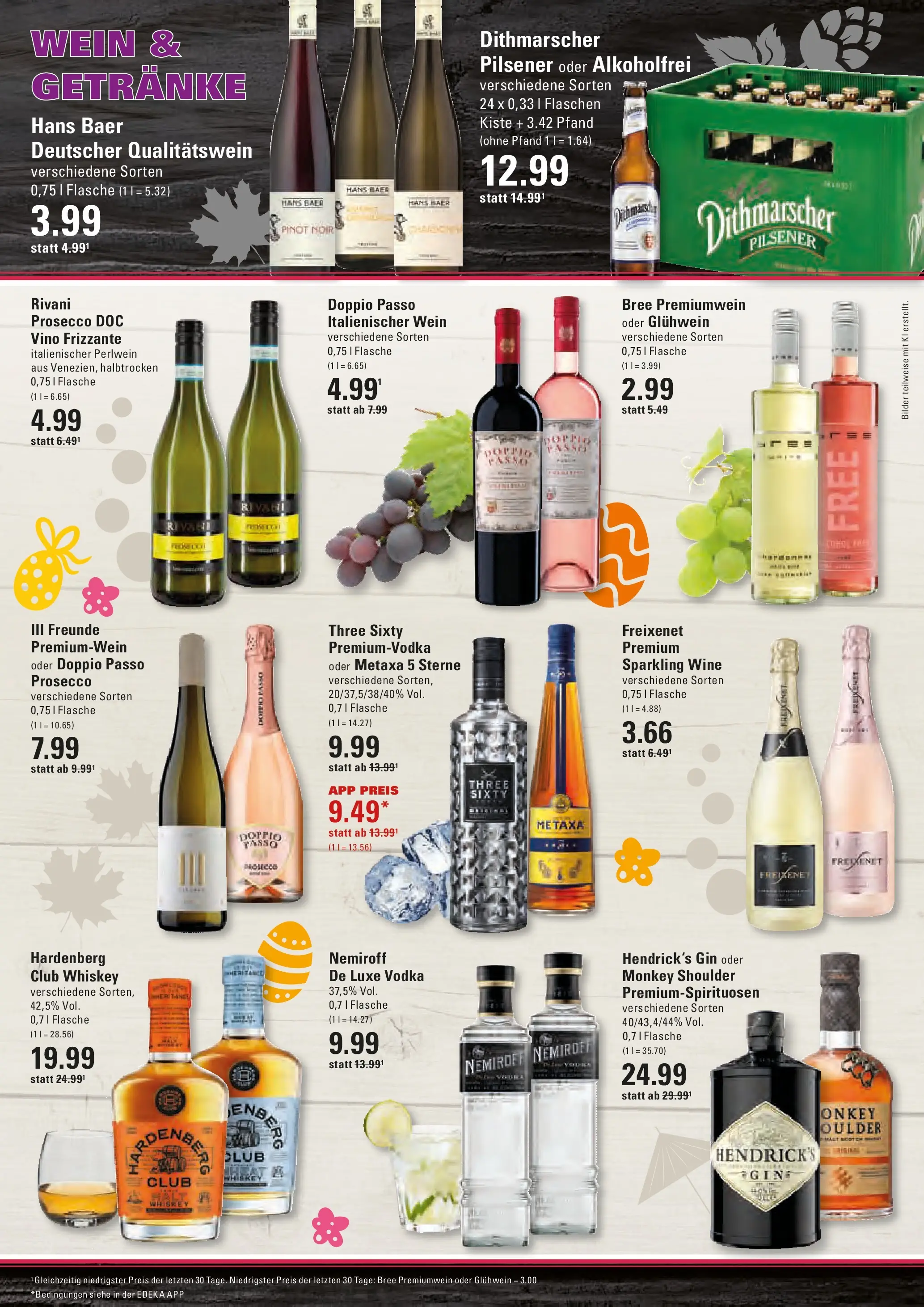 Edeka prospekt Stade	 (ab 30.03.2026) » Angebote Online | Seite: 15 | Produkte: Freixenet, Prosecco, Gin, Whiskey