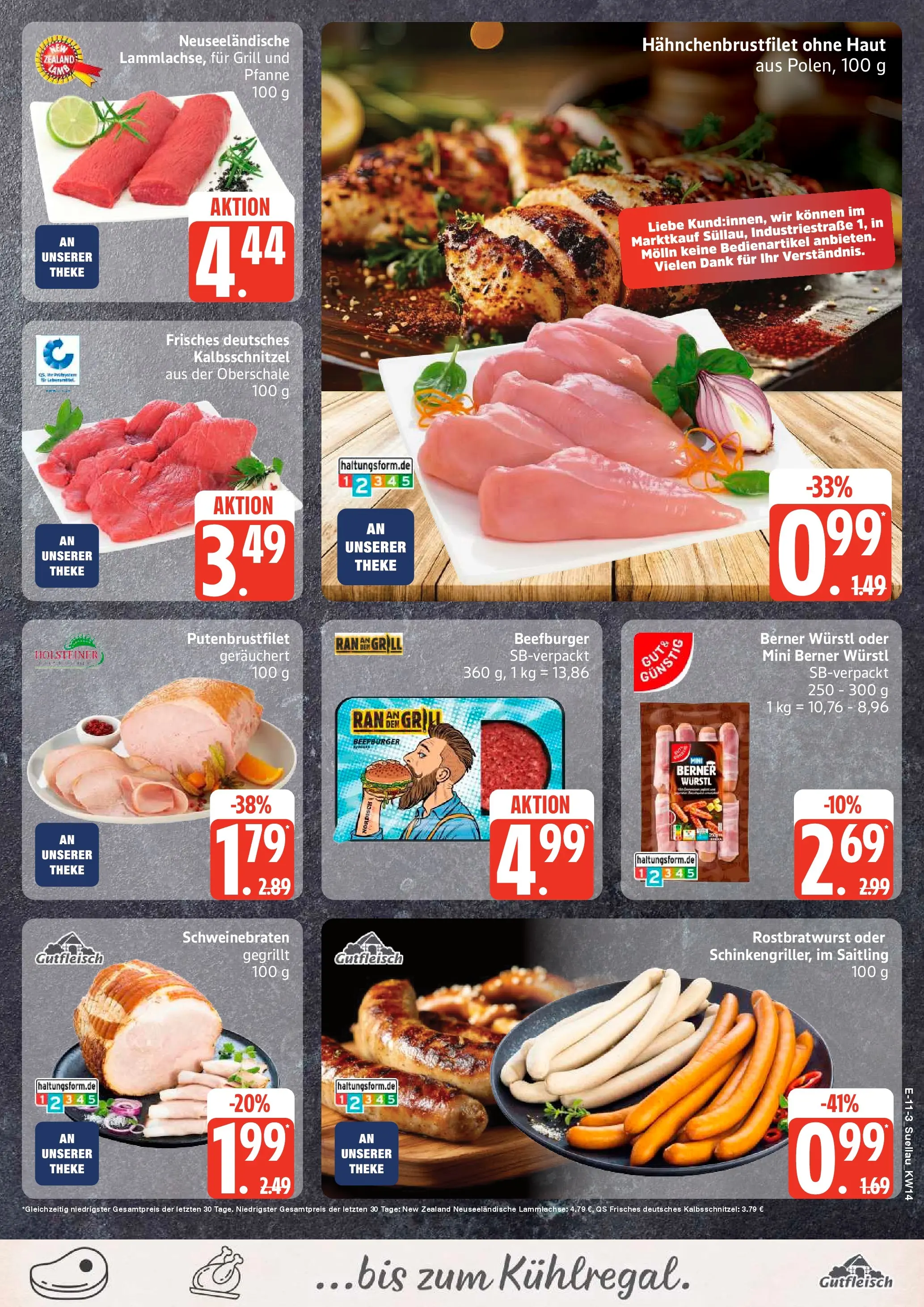 Edeka prospekt Ratzeburg	 (ab 30.03.2026) » Angebote Online | Seite: 12 | Produkte: Grill, Theke, Würstl