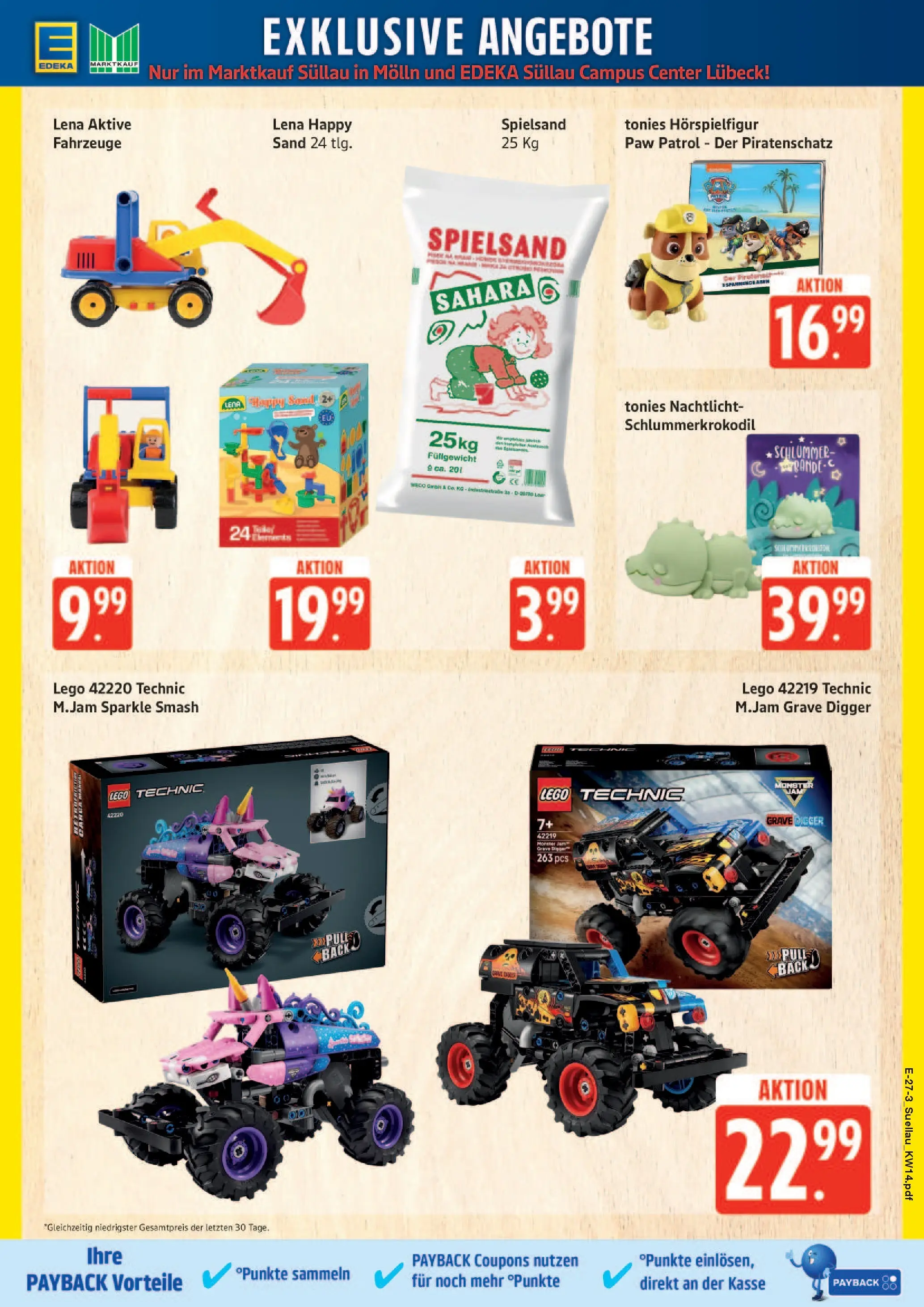 Edeka prospekt Ratzeburg	 (ab 30.03.2026) » Angebote Online | Seite: 32 | Produkte: Monster, Nachtlicht, Audio