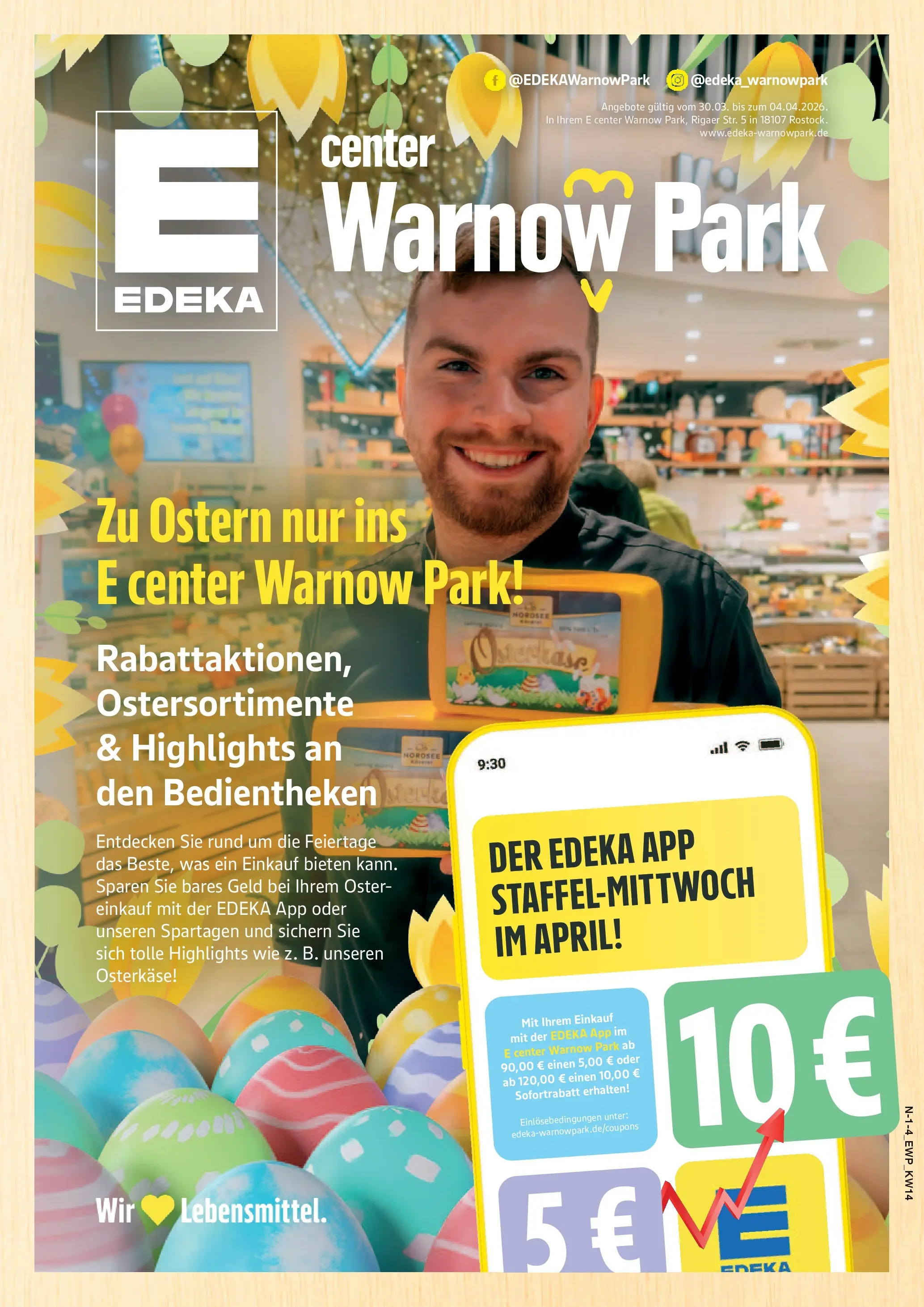 Edeka prospekt Rostock	 (ab 29.03.2026) » Angebote Online | Seite: 1