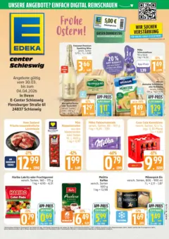 Edeka prospekt Schleswig	 ab 30.03.2026 gültig