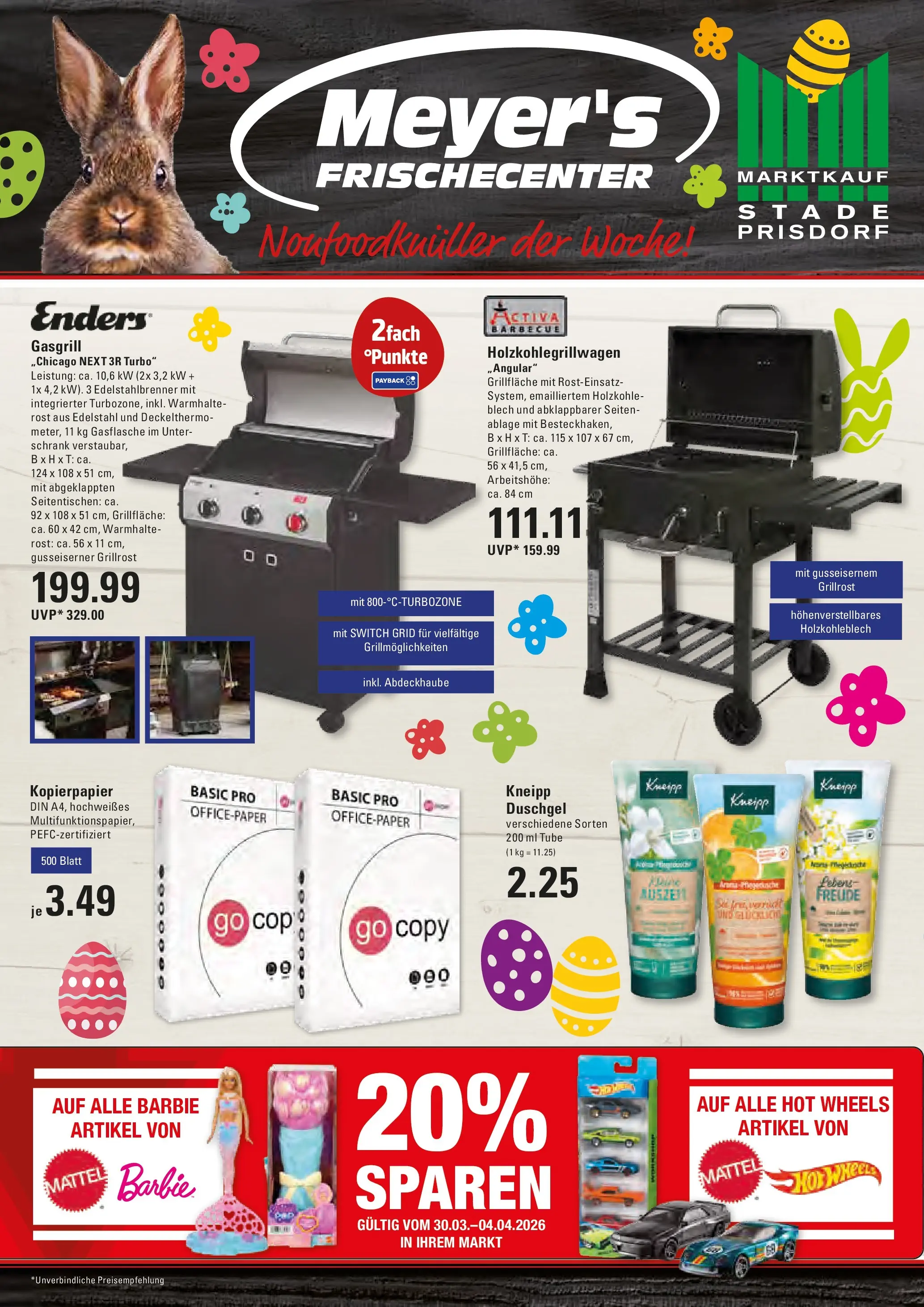 Edeka prospekt Stade	 (ab 30.03.2026) » Angebote Online | Seite: 16 | Produkte: Grill, Schrank, Duschgel, Shower Gel