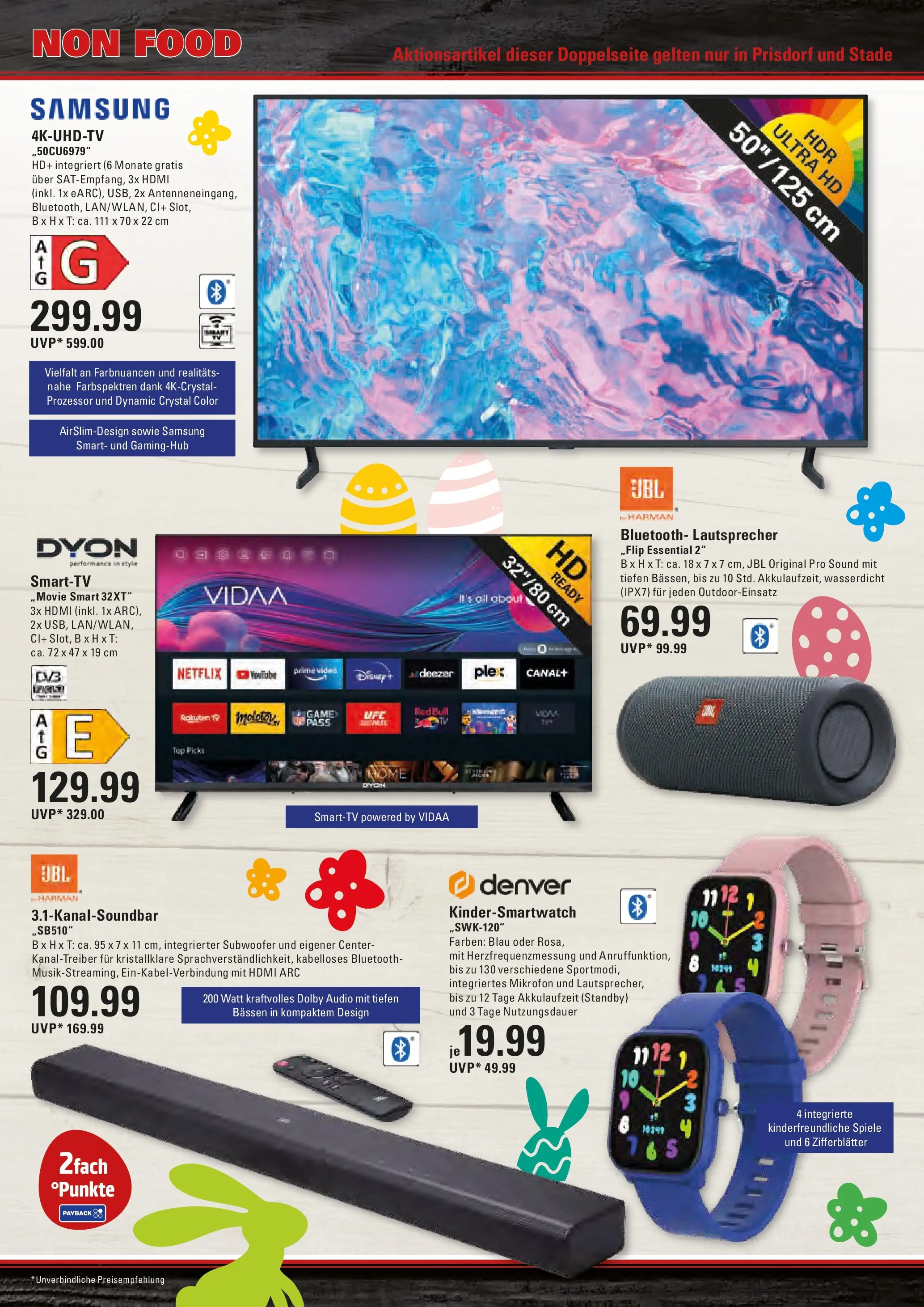 Edeka prospekt Stade	 (ab 30.03.2026) » Angebote Online | Seite: 21 | Produkte: Top, Samsung, Soundbar, Video