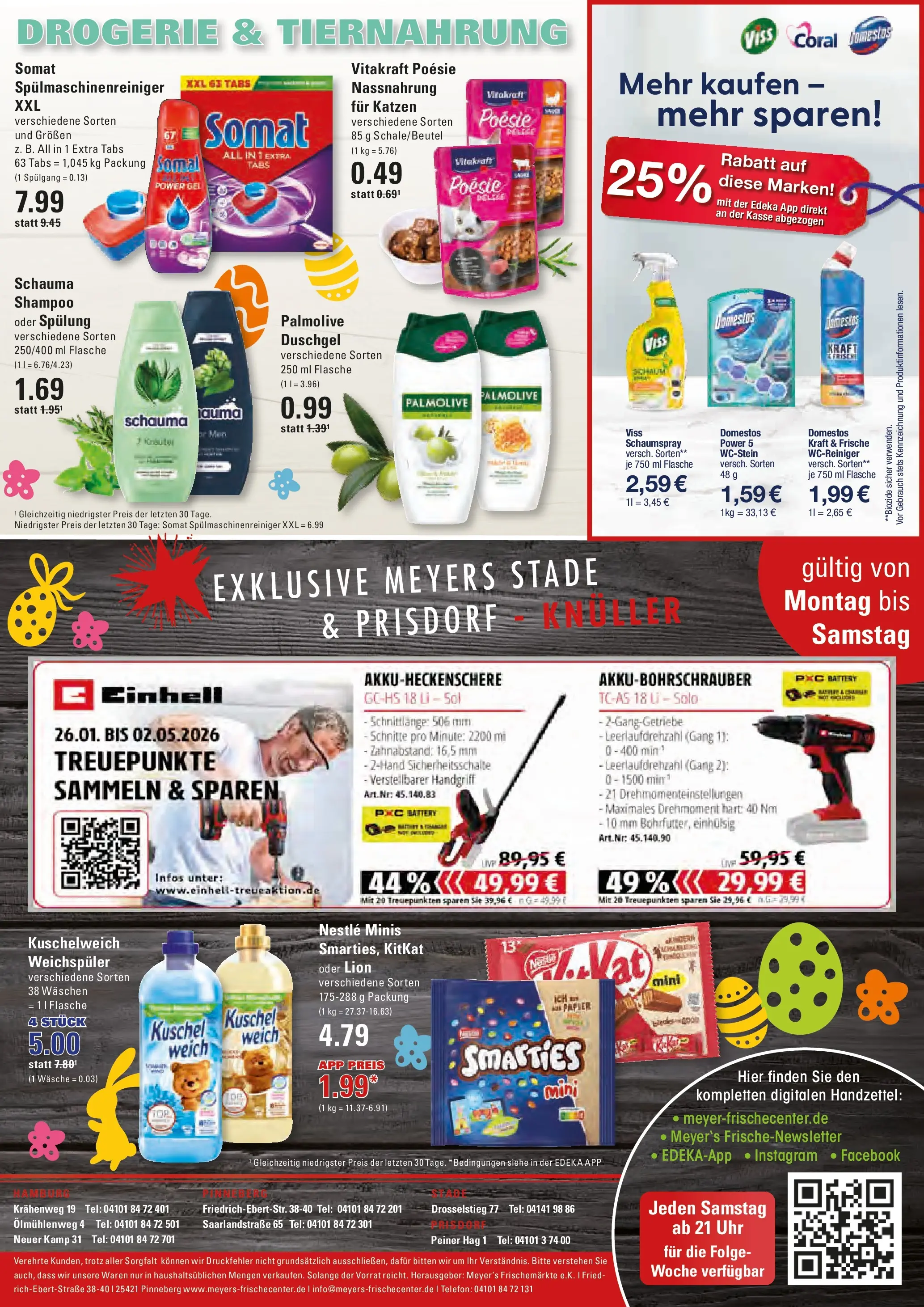 Edeka prospekt Stade	 (ab 30.03.2026) » Angebote Online | Seite: 24 | Produkte: Coral, Kuschelweich, Weichspüler, Shower Gel