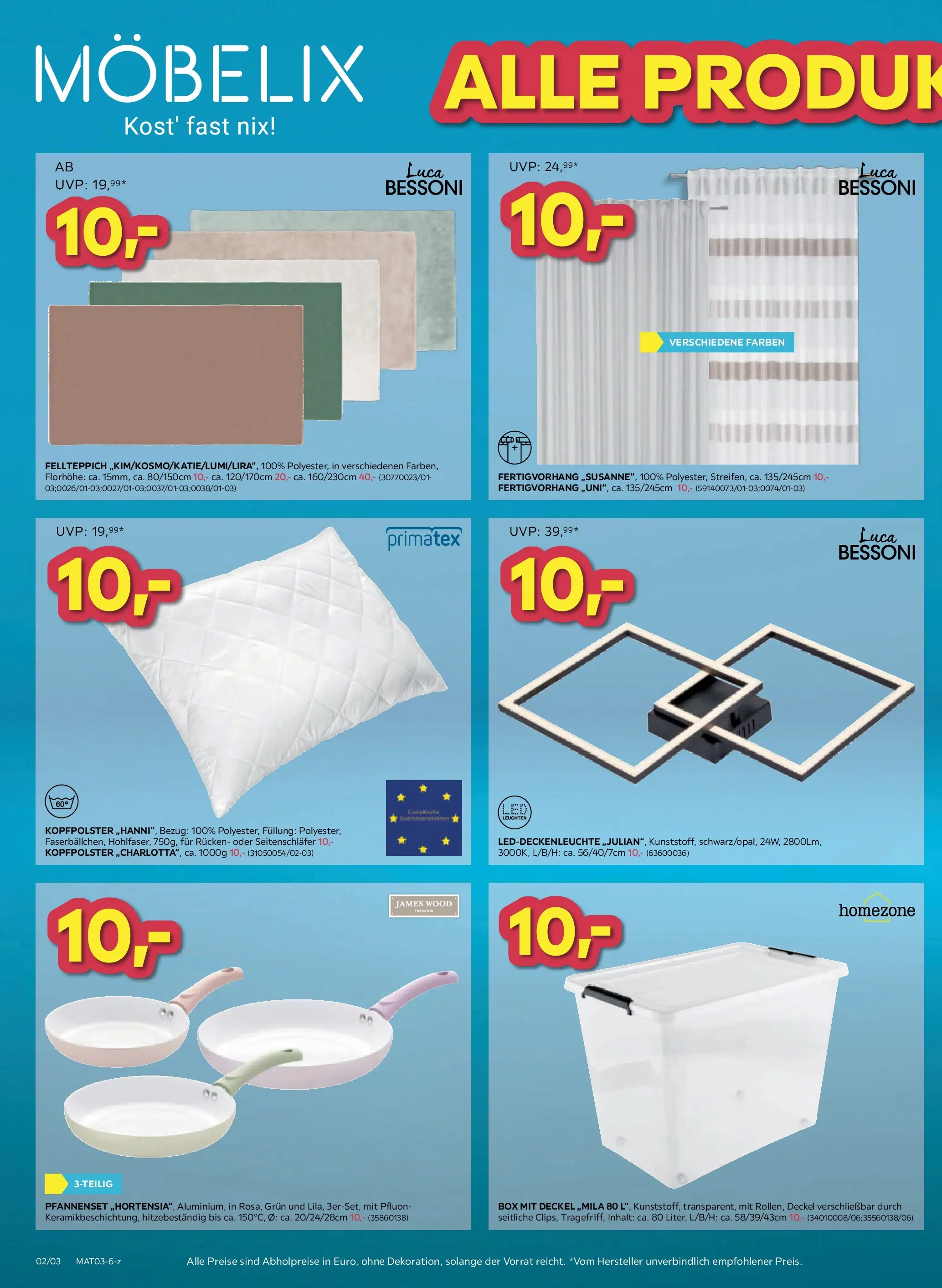 Möbelix Mistelbach, Zams, Zell Am See von 24.03.2026 - Aktuelle Angebote | Seite: 2 | Produkte: Box