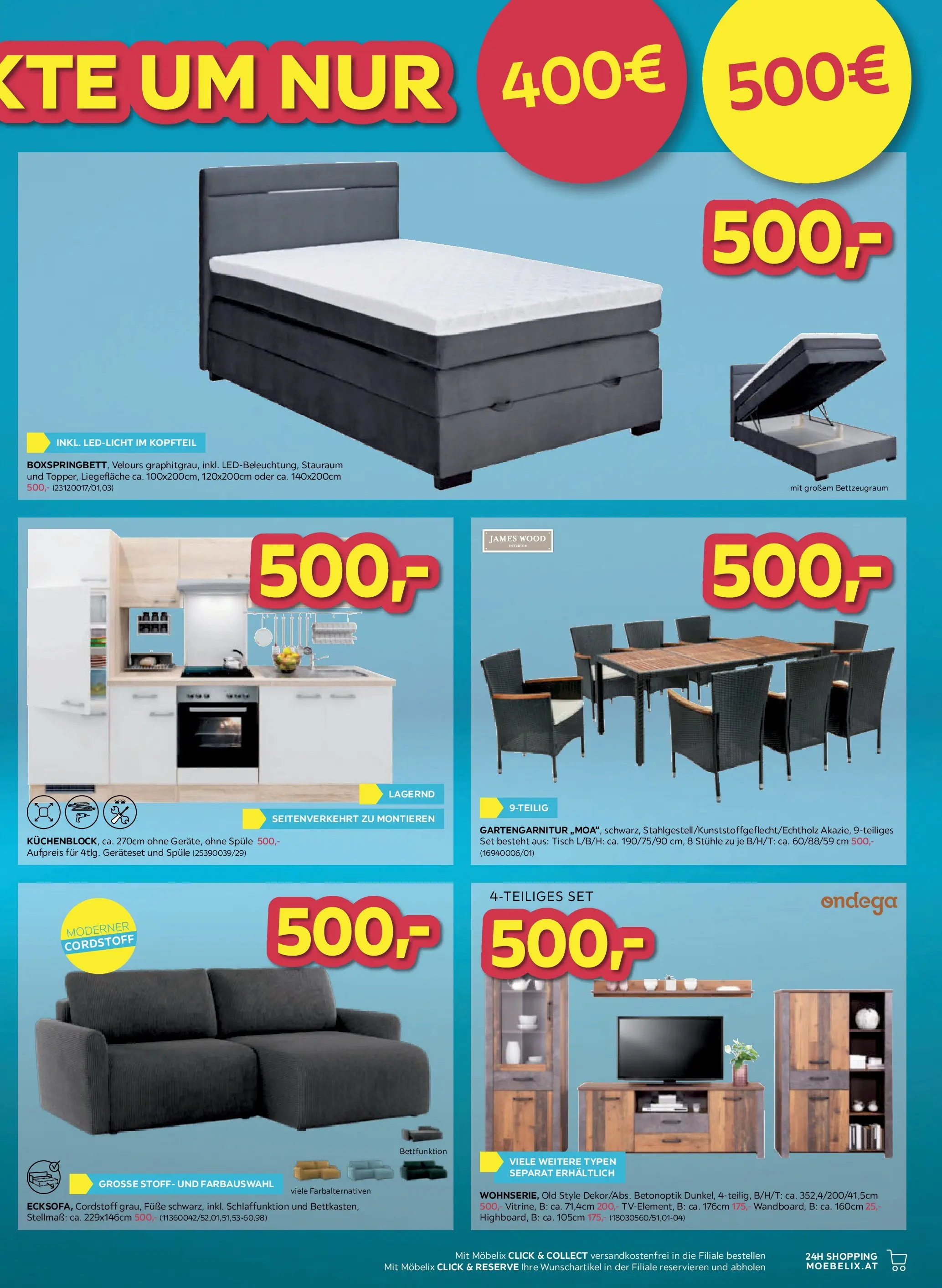 Möbelix Mistelbach, Zams, Zell Am See von 24.03.2026 - Aktuelle Angebote | Seite: 9 | Produkte: Tisch