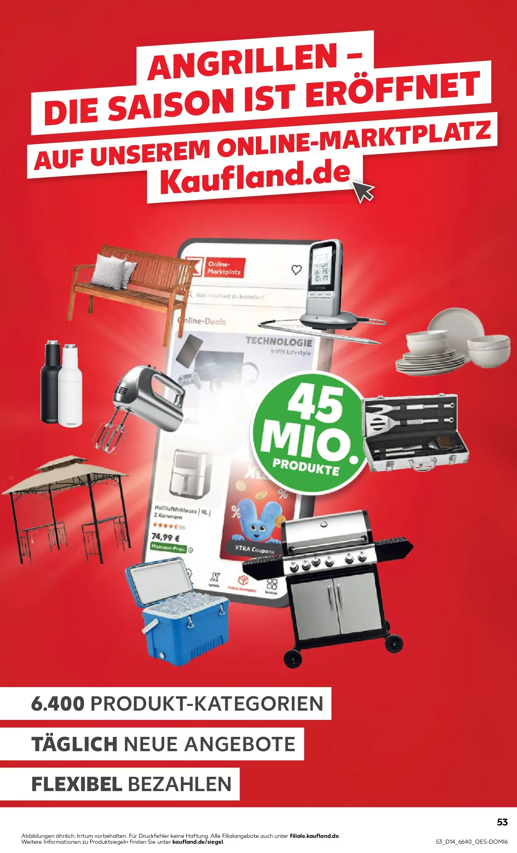 Prospekt Kaufland ab 01.04.2026 » Angebote Online zum Blättern | Seite: 53 | Produkte: Heißluftfritteuse