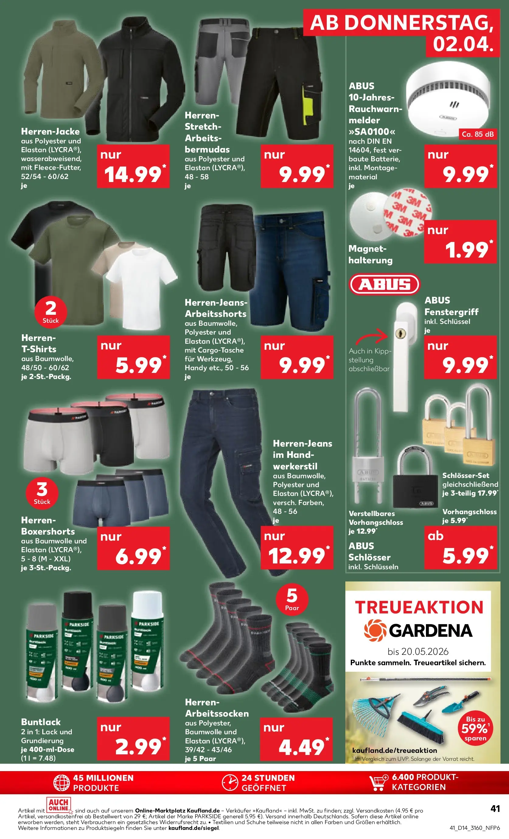 Prospekt Kaufland ab 01.04.2026 » Angebote Online zum Blättern | Seite: 39 | Produkte: Jeans