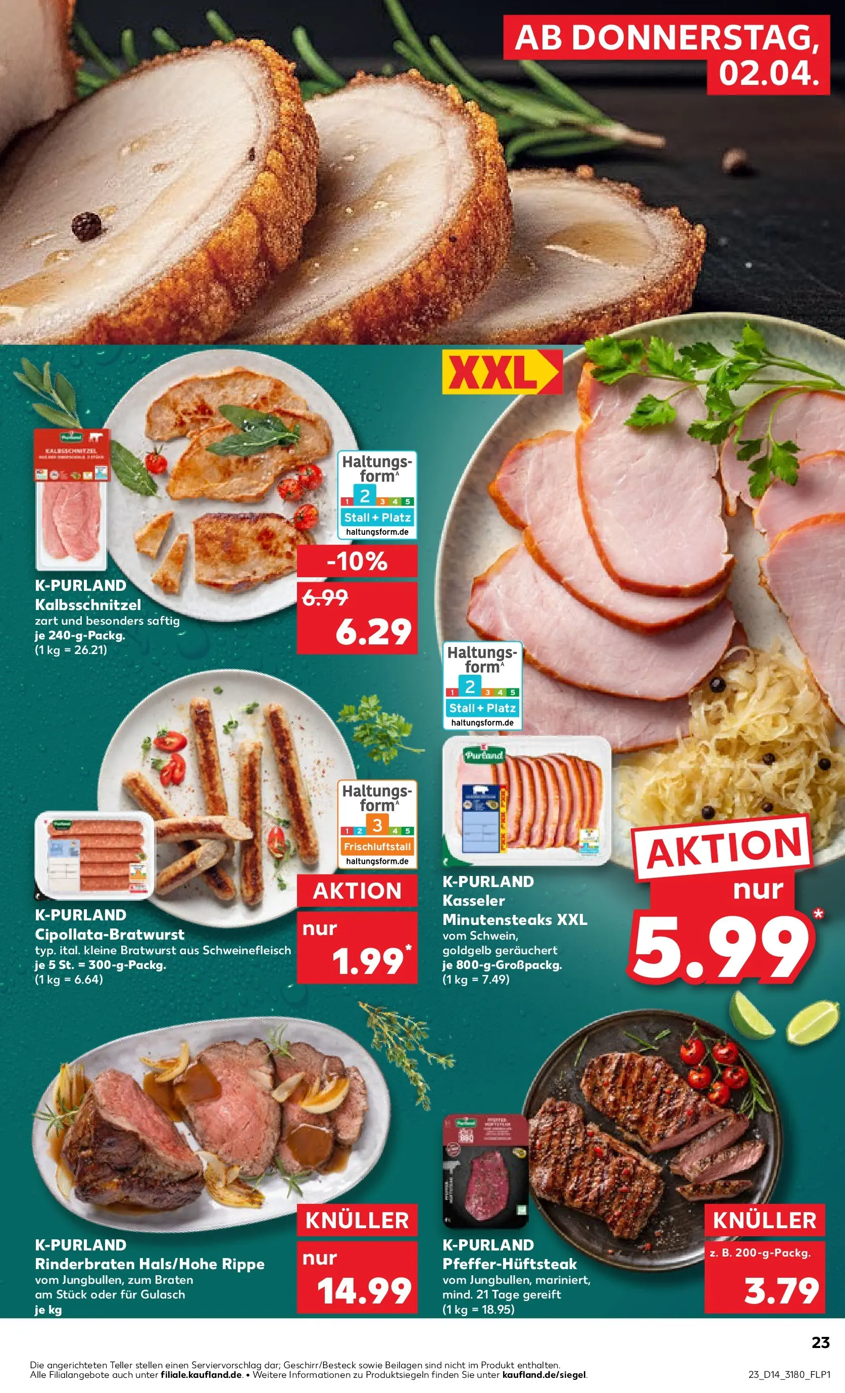 Prospekt Kaufland ab 01.04.2026 » Angebote Online zum Blättern | Seite: 23