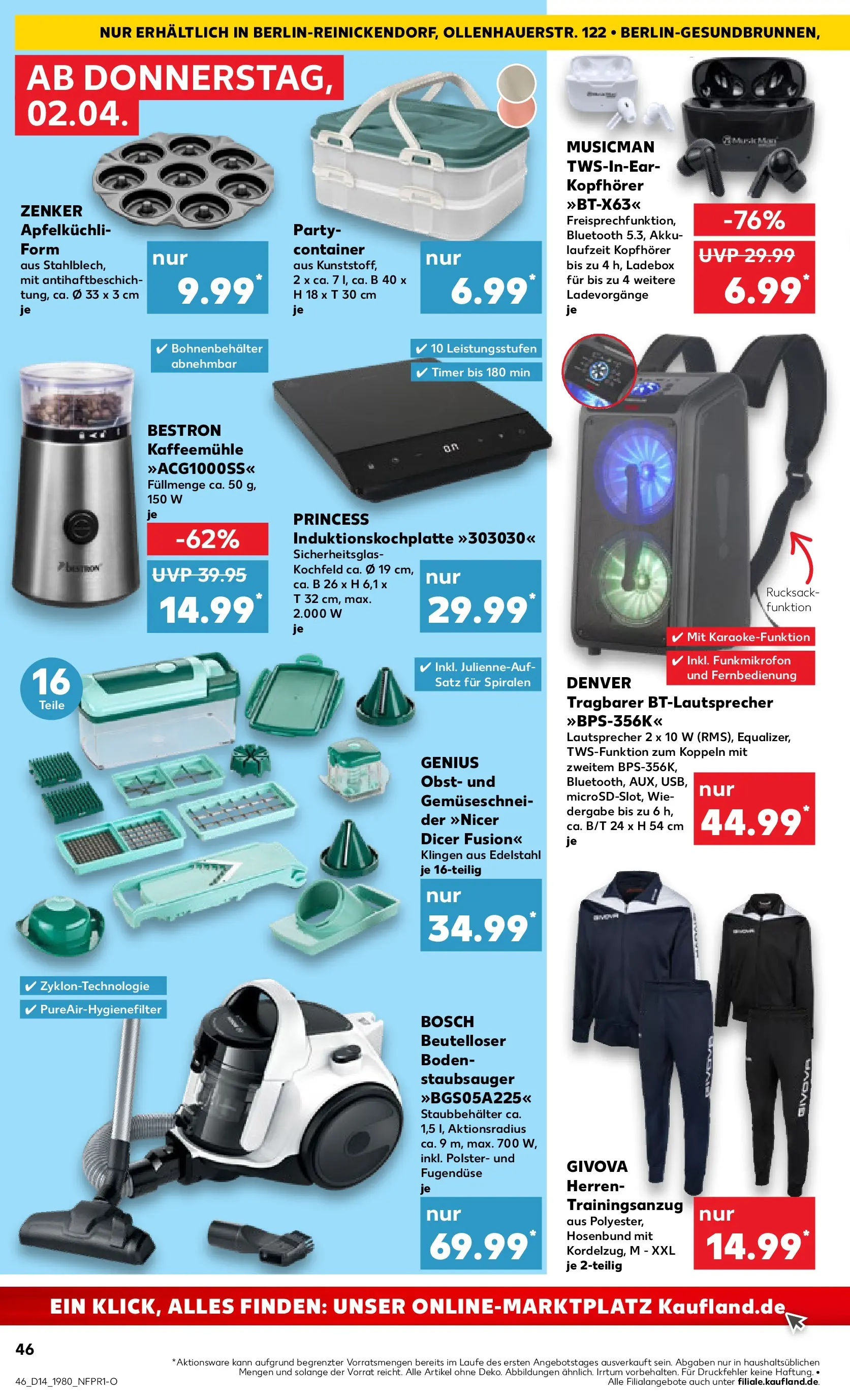 Prospekt Kaufland ab 29.03.2026 » Angebote Online zum Blättern | Seite: 60