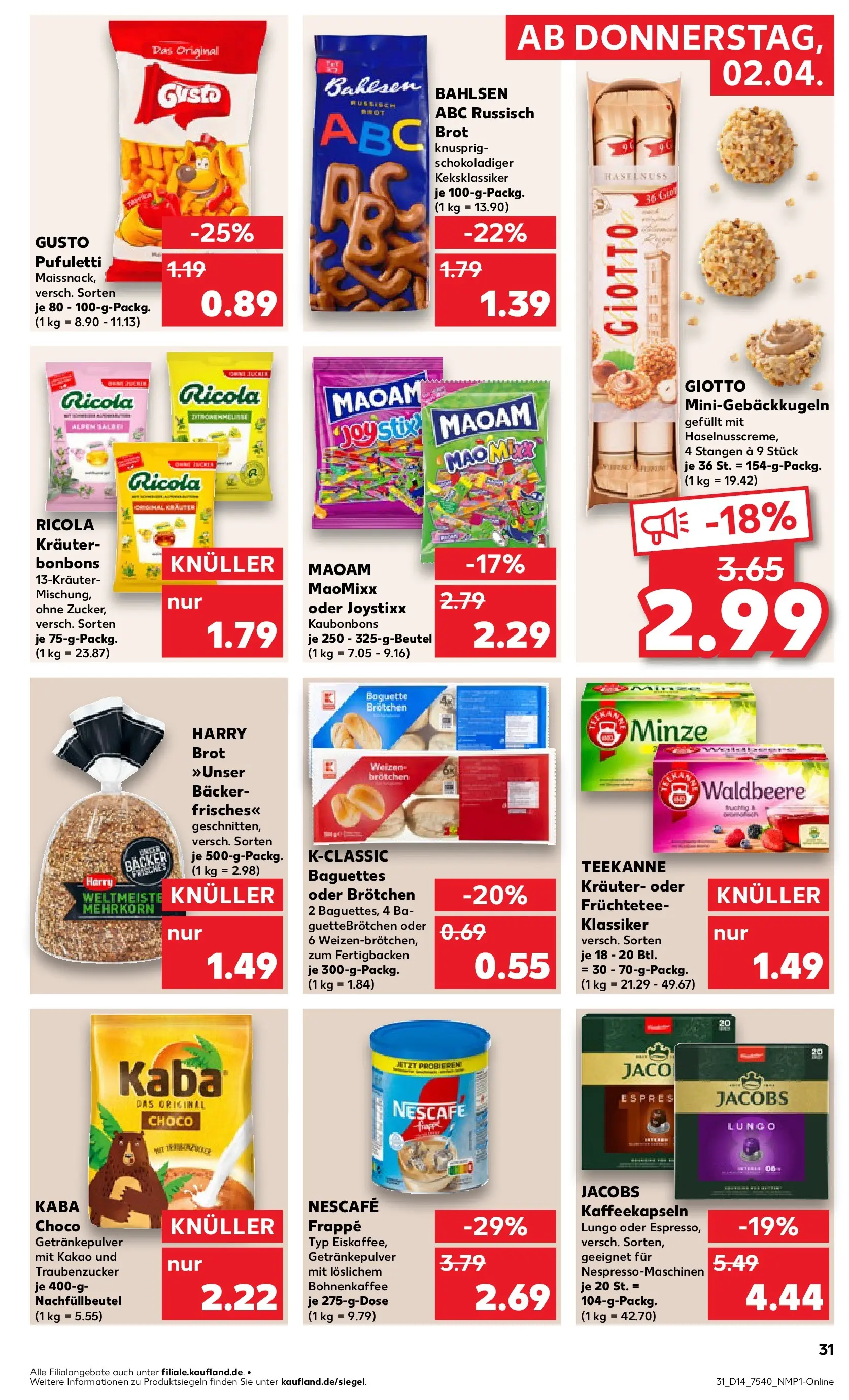 Prospekt Kaufland ab 29.03.2026 » Angebote Online zum Blättern | Seite: 45