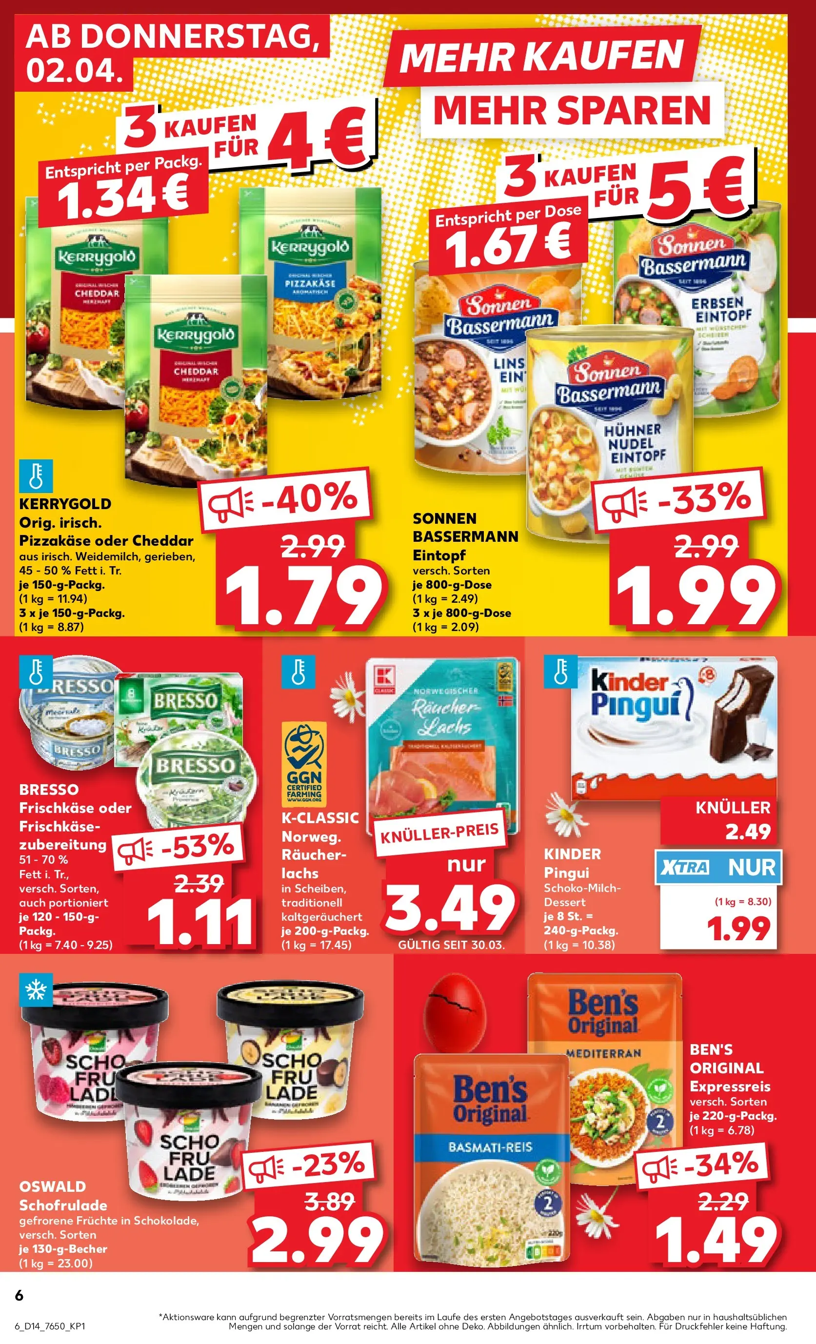 Prospekt Kaufland ab 29.03.2026 » Angebote Online zum Blättern | Seite: 20