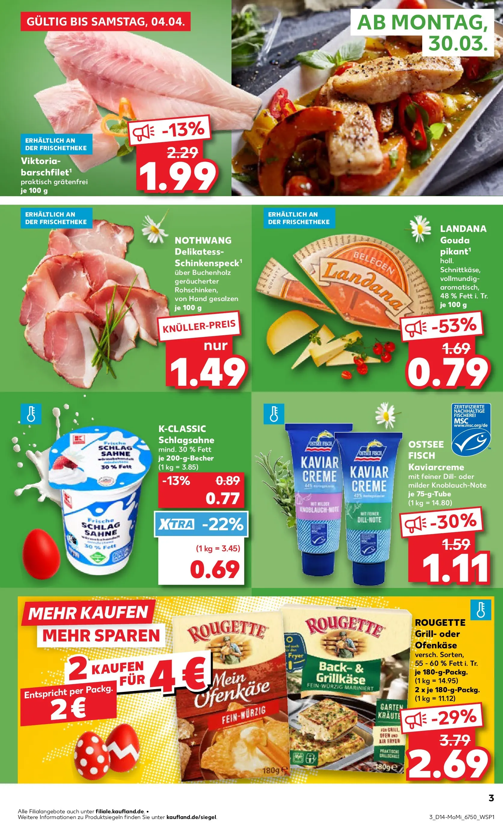 Prospekt Kaufland ab 29.03.2026 » Angebote Online zum Blättern | Seite: 3