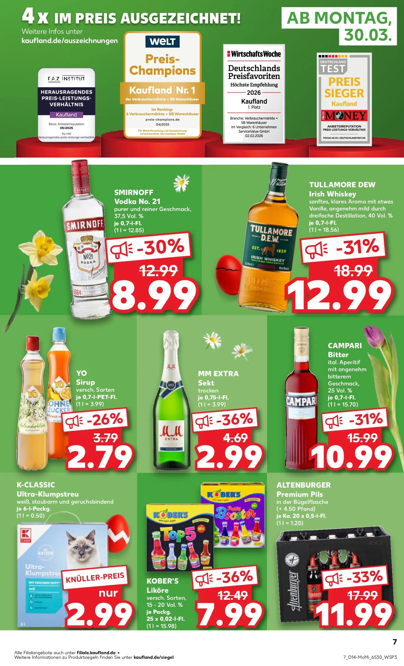 Prospekt Kaufland ab 29.03.2026 » Angebote und Werbung Online | Seite: 7 Prospekt Kaufland ab 29.03.2026 » Angebote Online zum Blättern | Seite: 7
