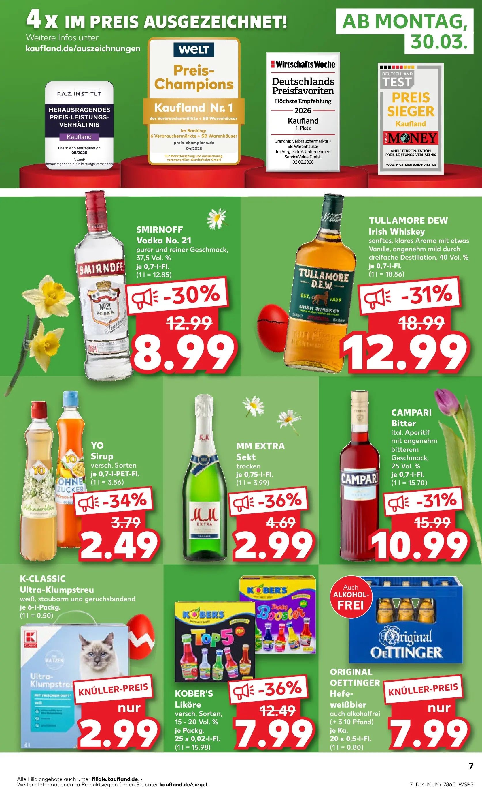 Prospekt Kaufland ab 29.03.2026 » Angebote Online zum Blättern | Seite: 7